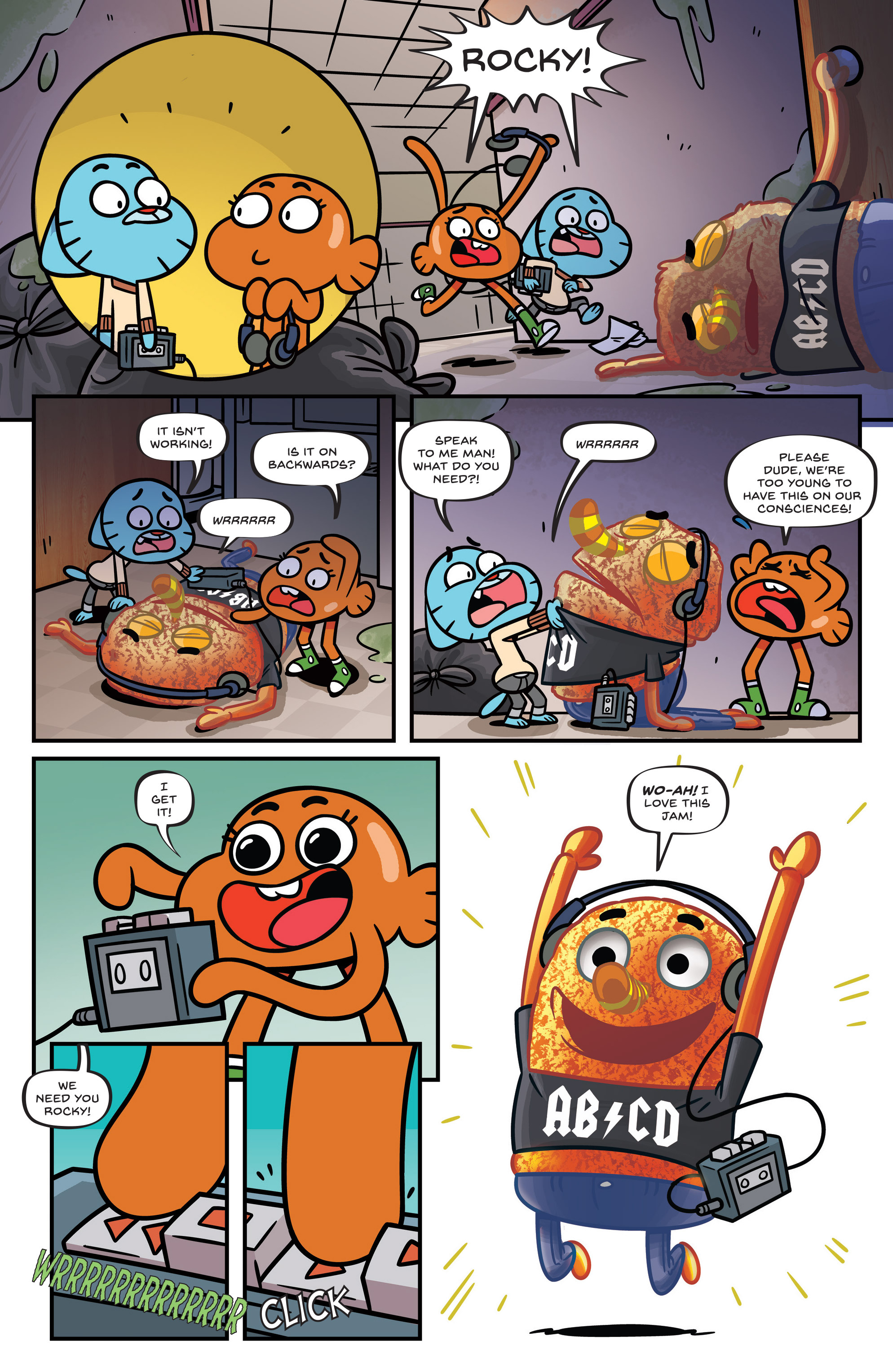 Read online The Amazing World of Gumball 2015 Special comic -  Issue # Full - 21