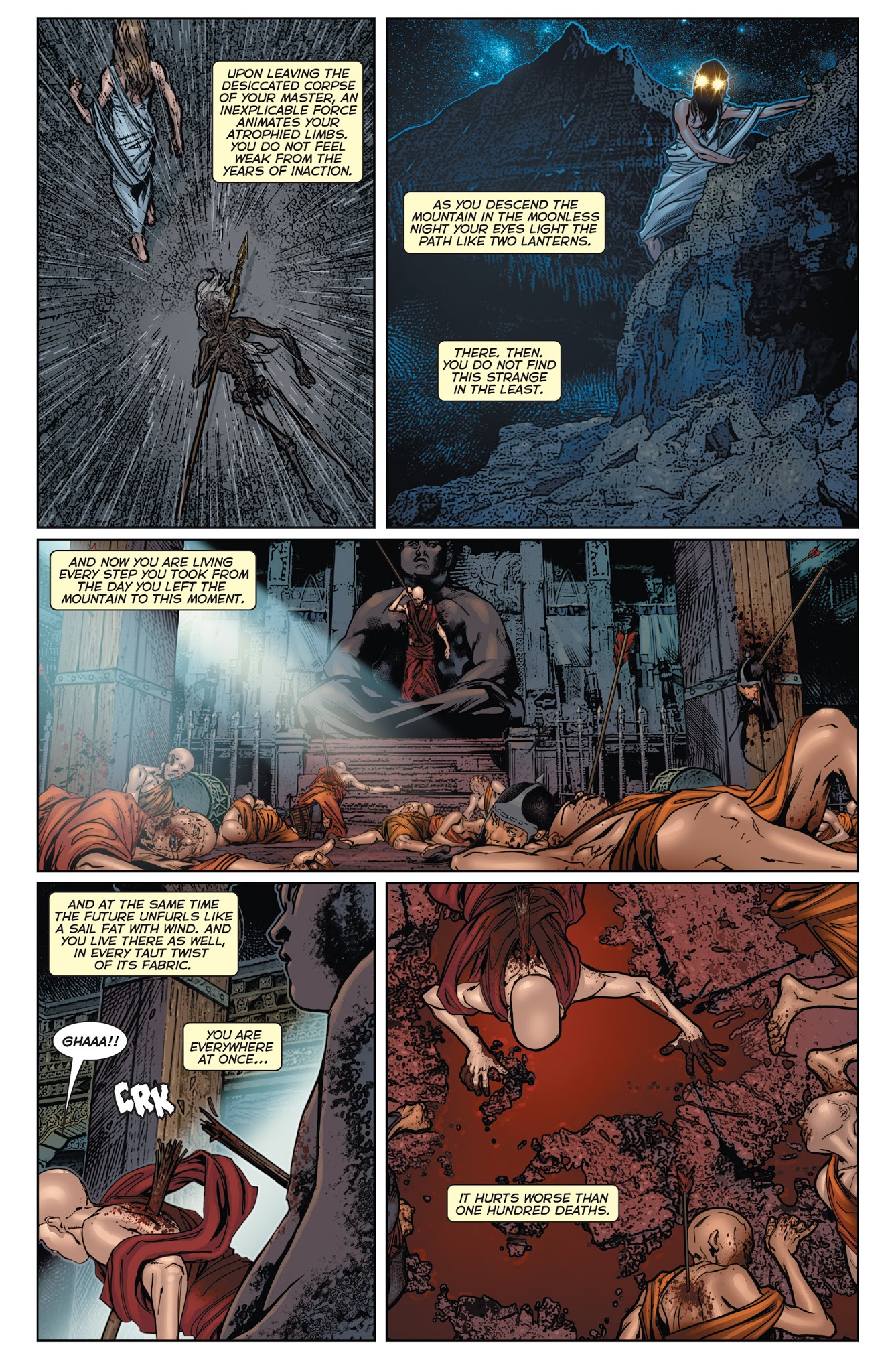 Read online Harbinger: Bleeding Monk comic -  Issue # Full - 16