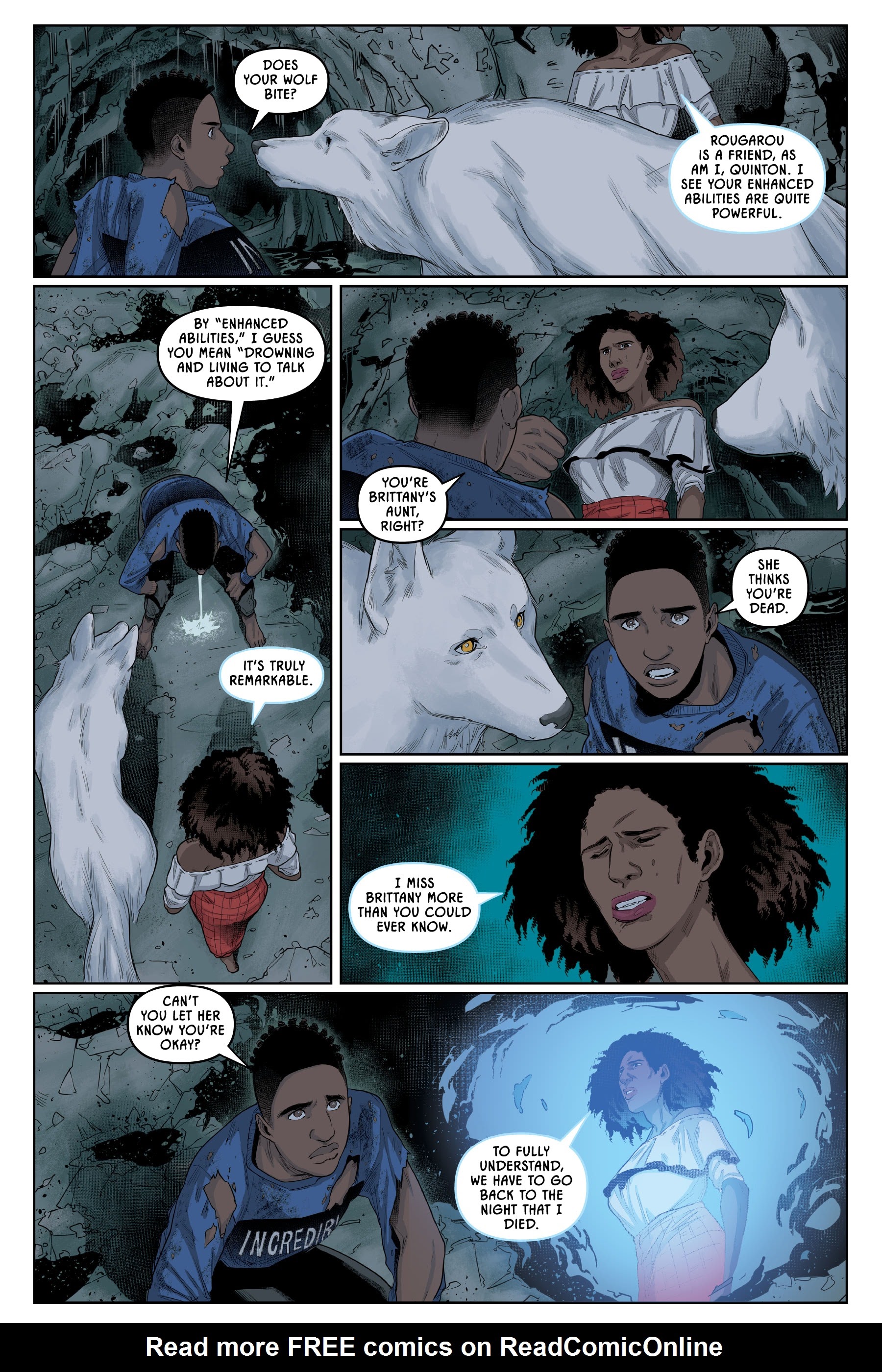 Read online Quincredible: The Hero Within comic -  Issue # TPB - 59