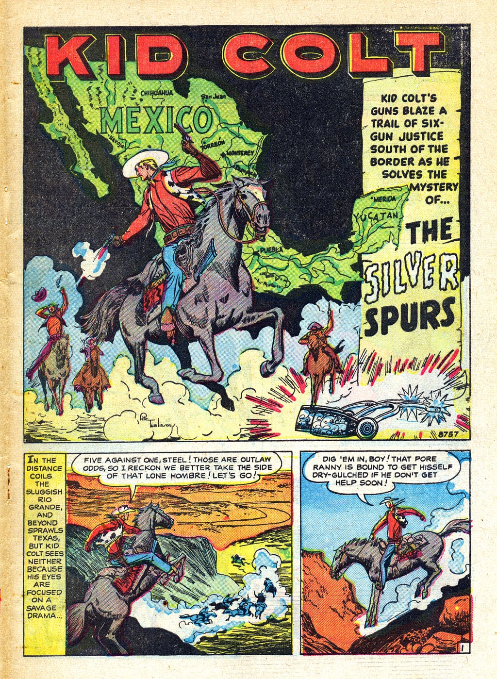 Read online Two Gun Western (1950) comic -  Issue #11 - 2