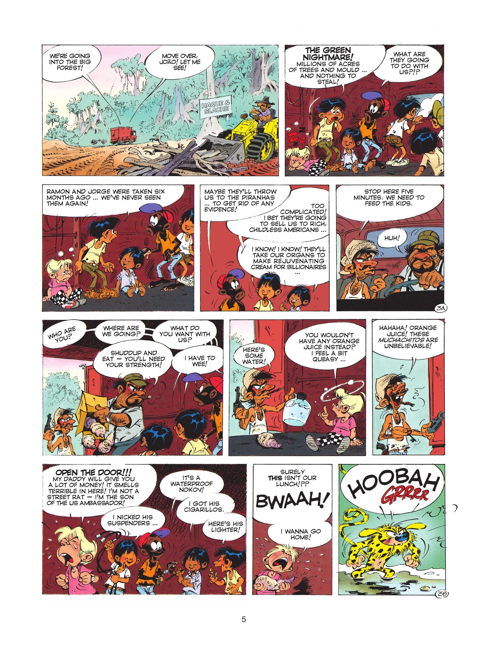 Read online Marsupilami comic -  Issue #7 - 7