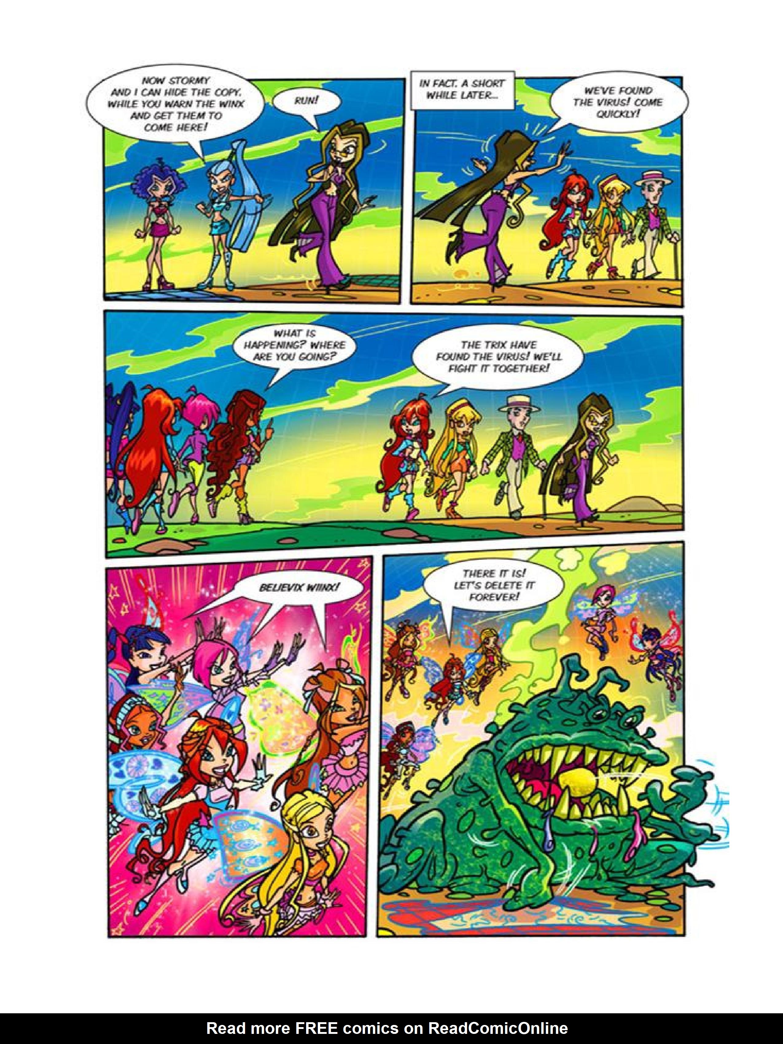 Read online Winx Club Comic comic -  Issue #67 - 35