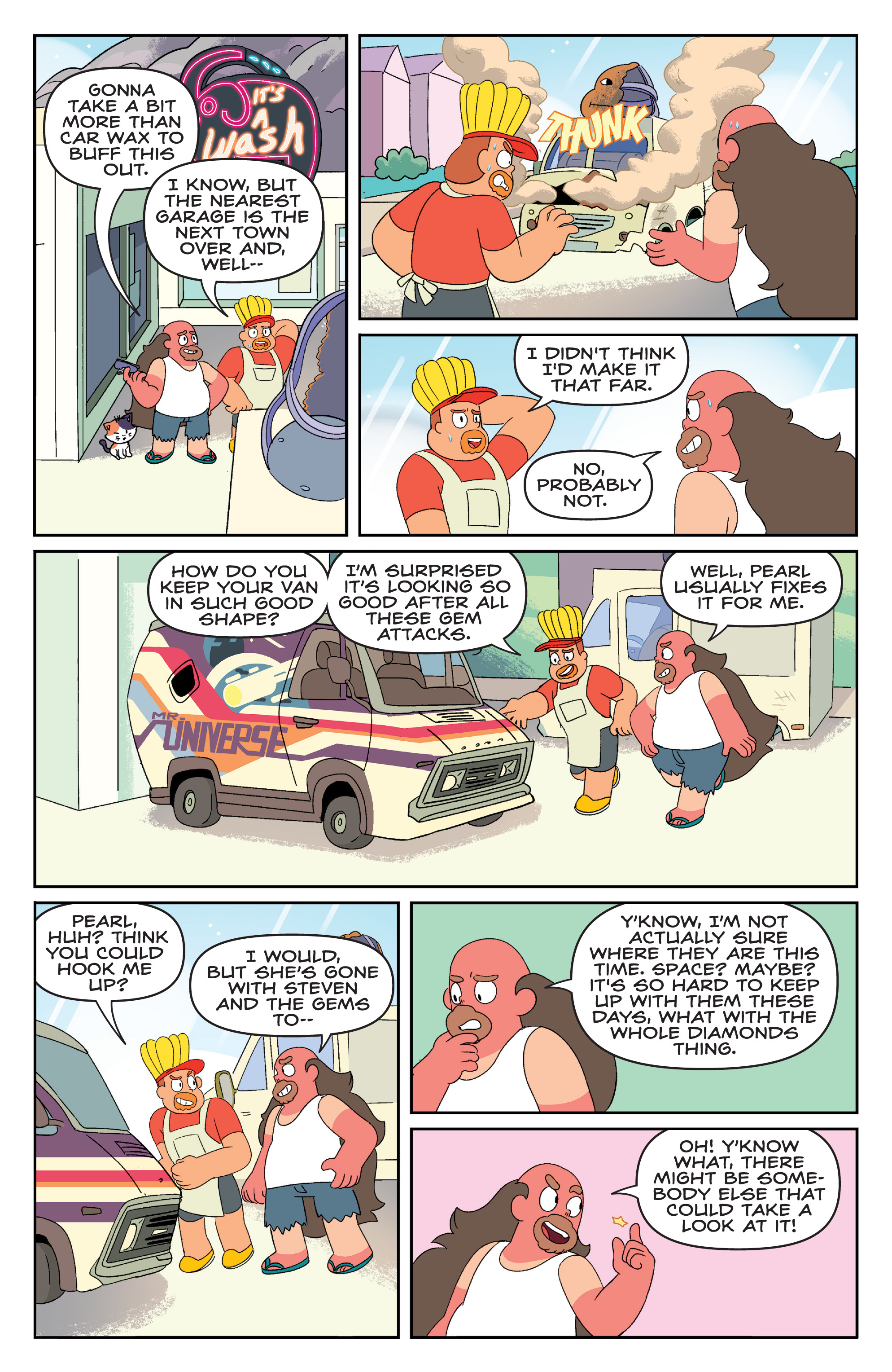 Read online Steven Universe Ongoing comic -  Issue #35 - 4
