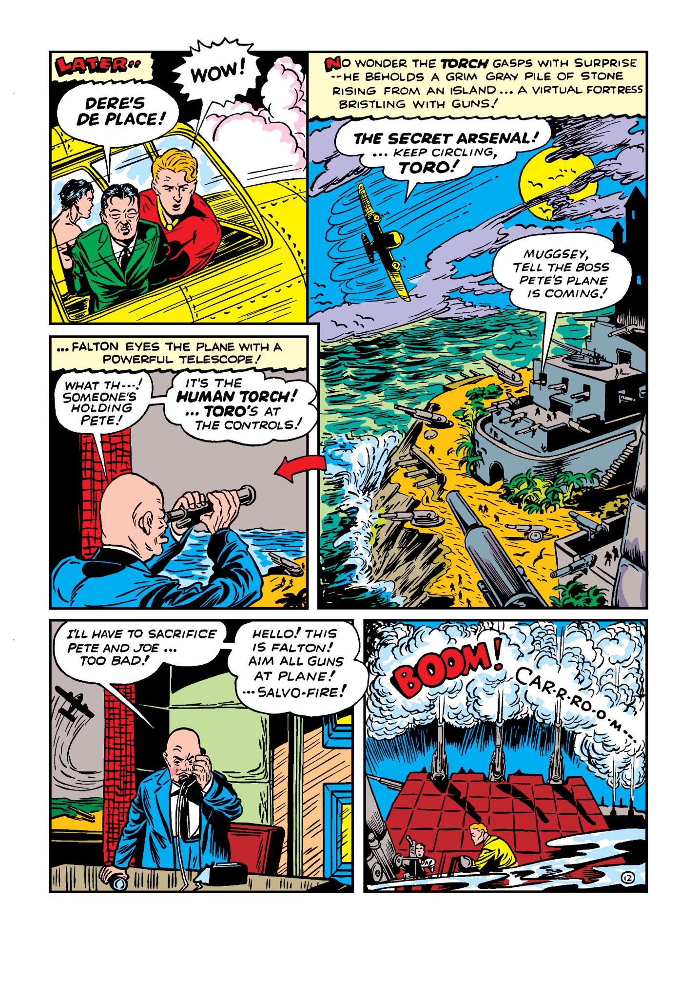 Read online Marvel Masterworks: Golden Age Human Torch comic -  Issue # TPB 2 (Part 1) - 87