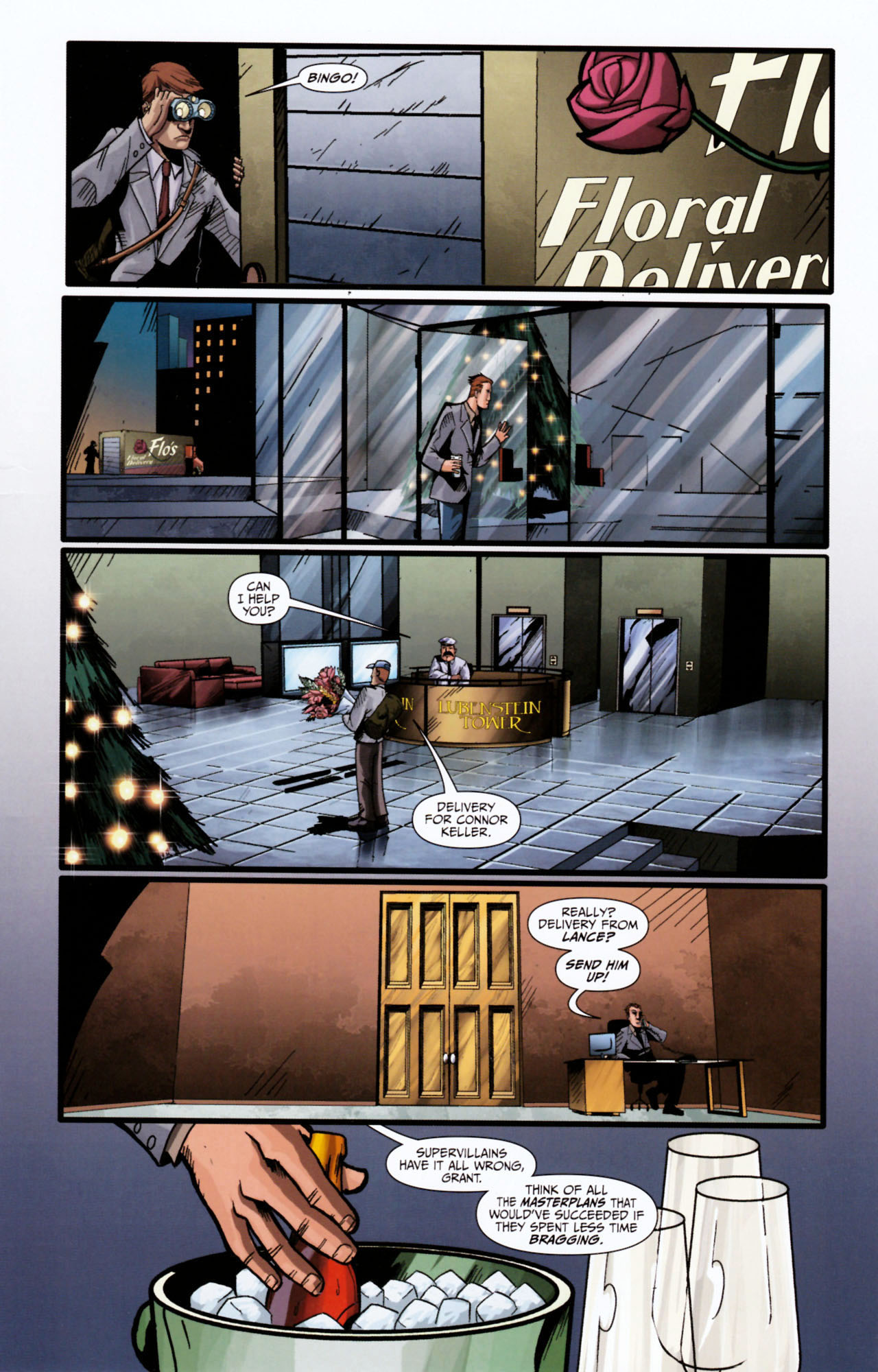 Read online Caped comic -  Issue #4 - 11