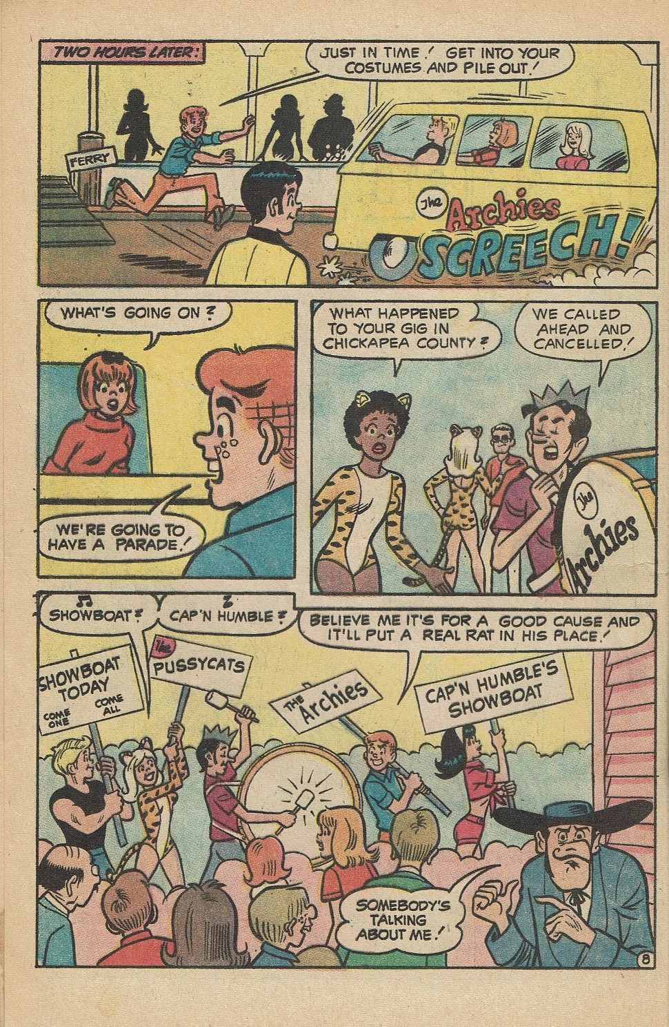 Read online Archie's TV Laugh-Out comic -  Issue #10 - 12