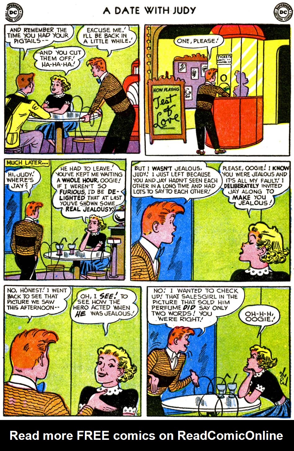 Read online A Date with Judy comic -  Issue #40 - 8