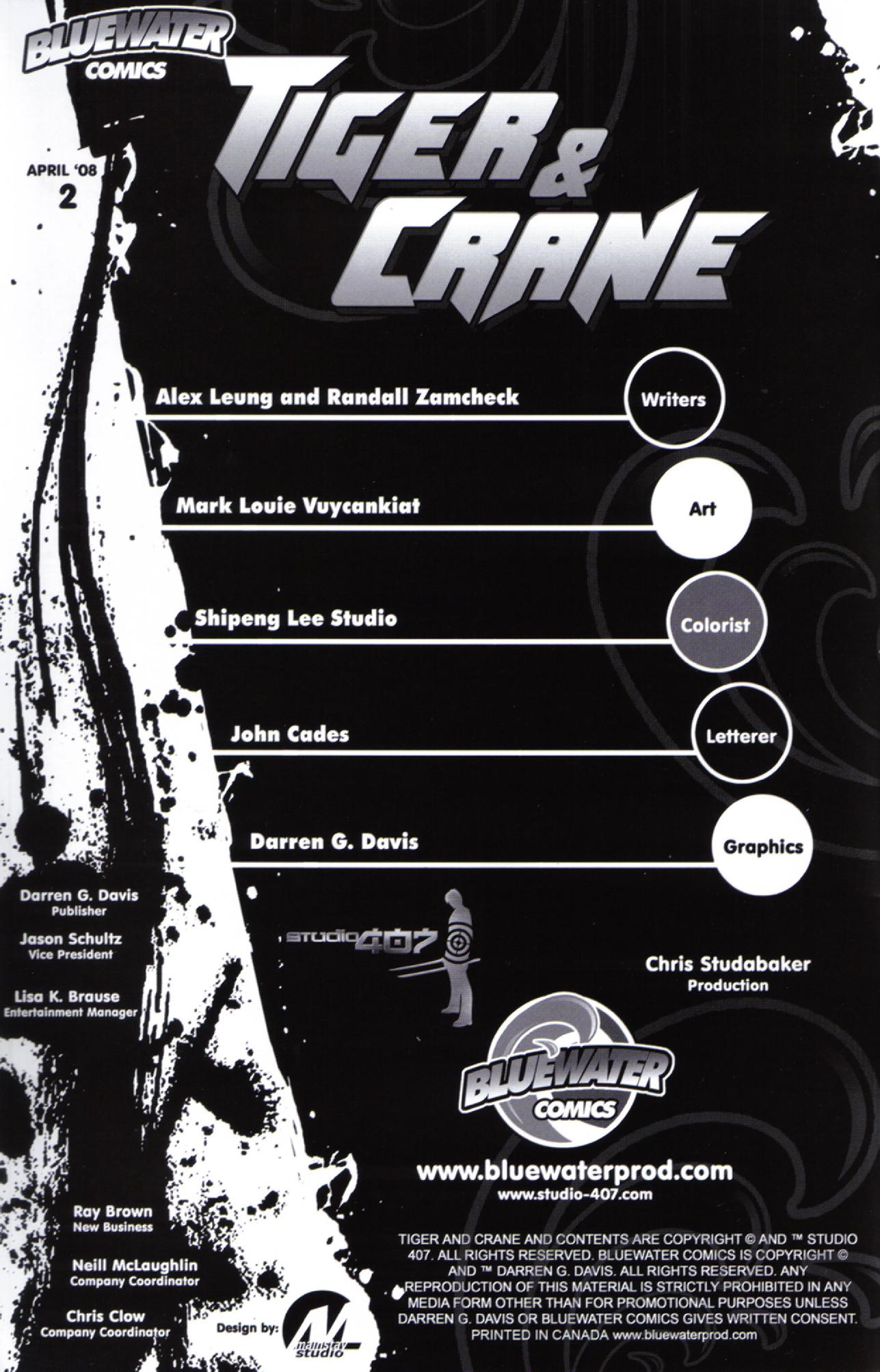 Read online Tiger & Crane comic -  Issue #2 - 2