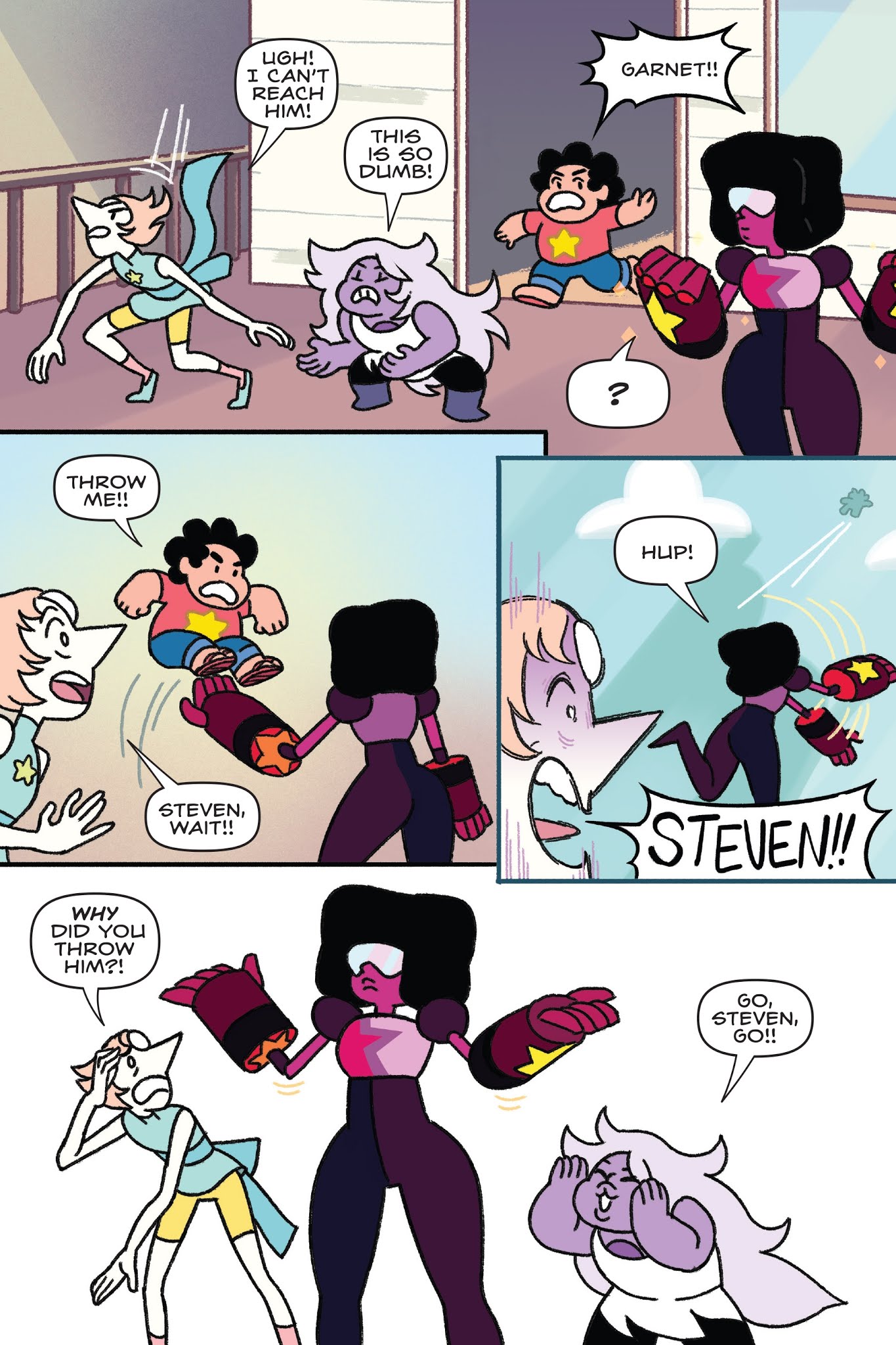Read online Steven Universe: Anti-Gravity comic -  Issue # TPB - 28