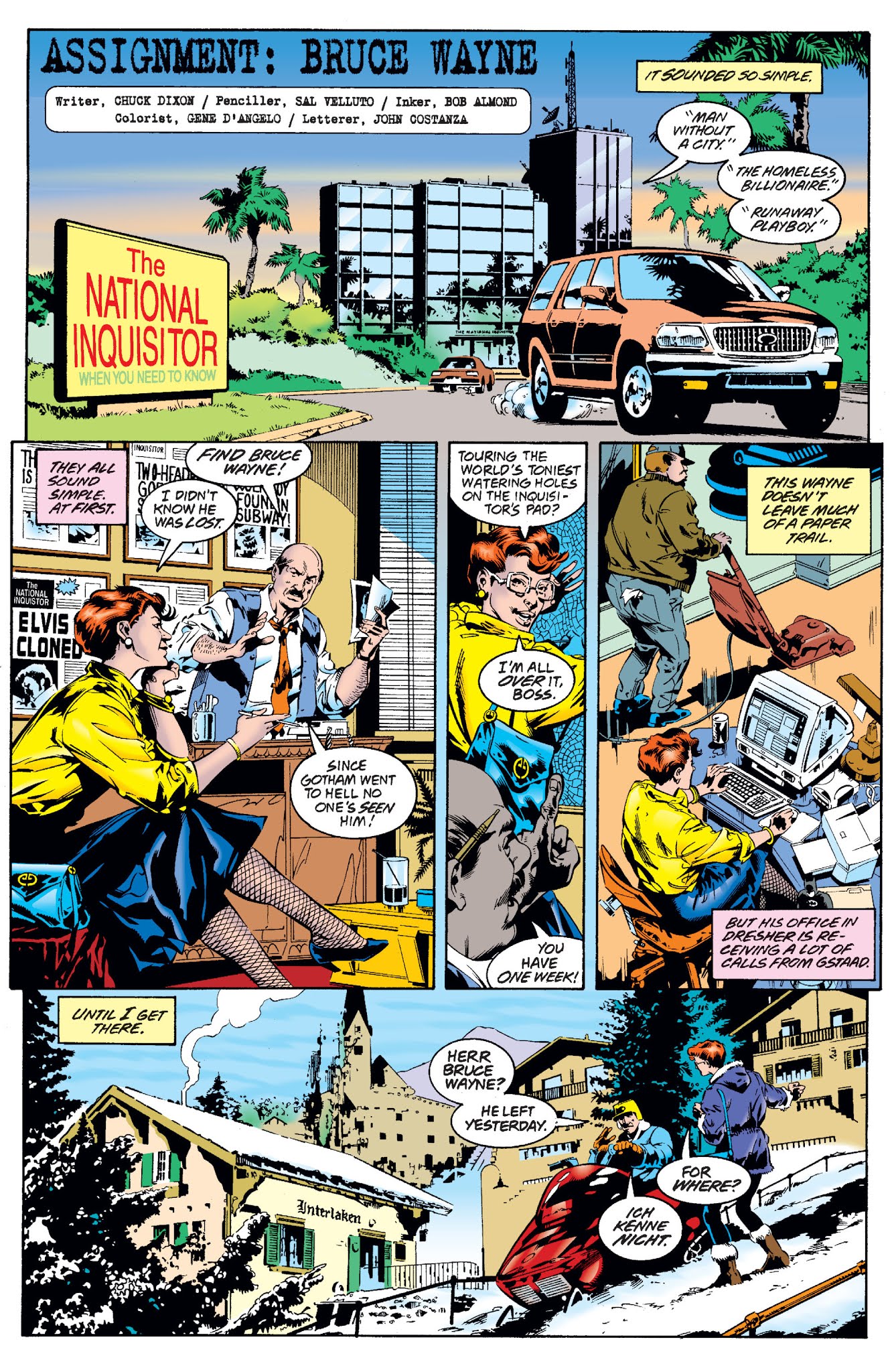 Read online Batman: Road To No Man's Land comic -  Issue # TPB 2 - 369
