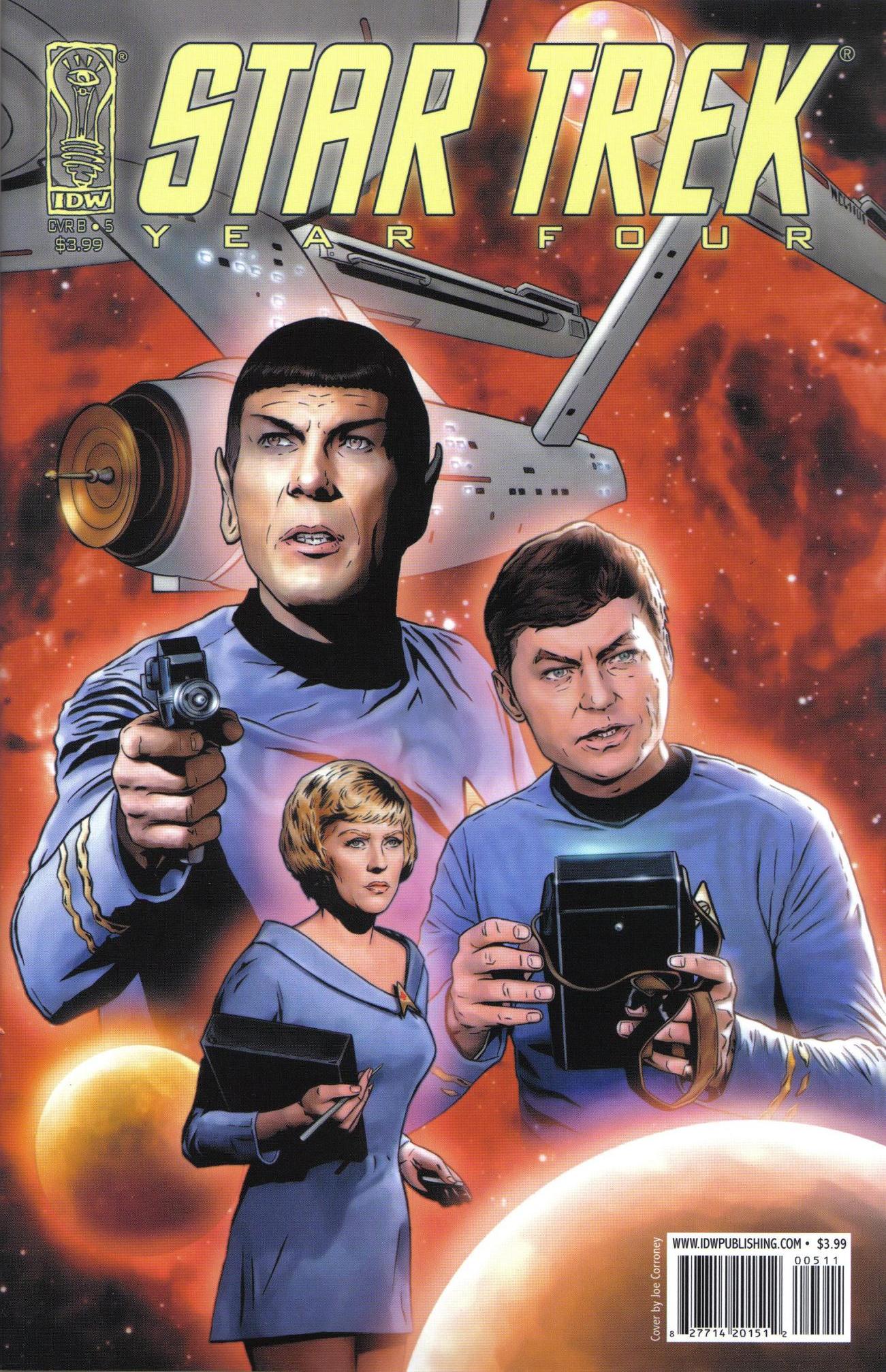 Read online Star Trek: Year Four comic -  Issue #5 - 1