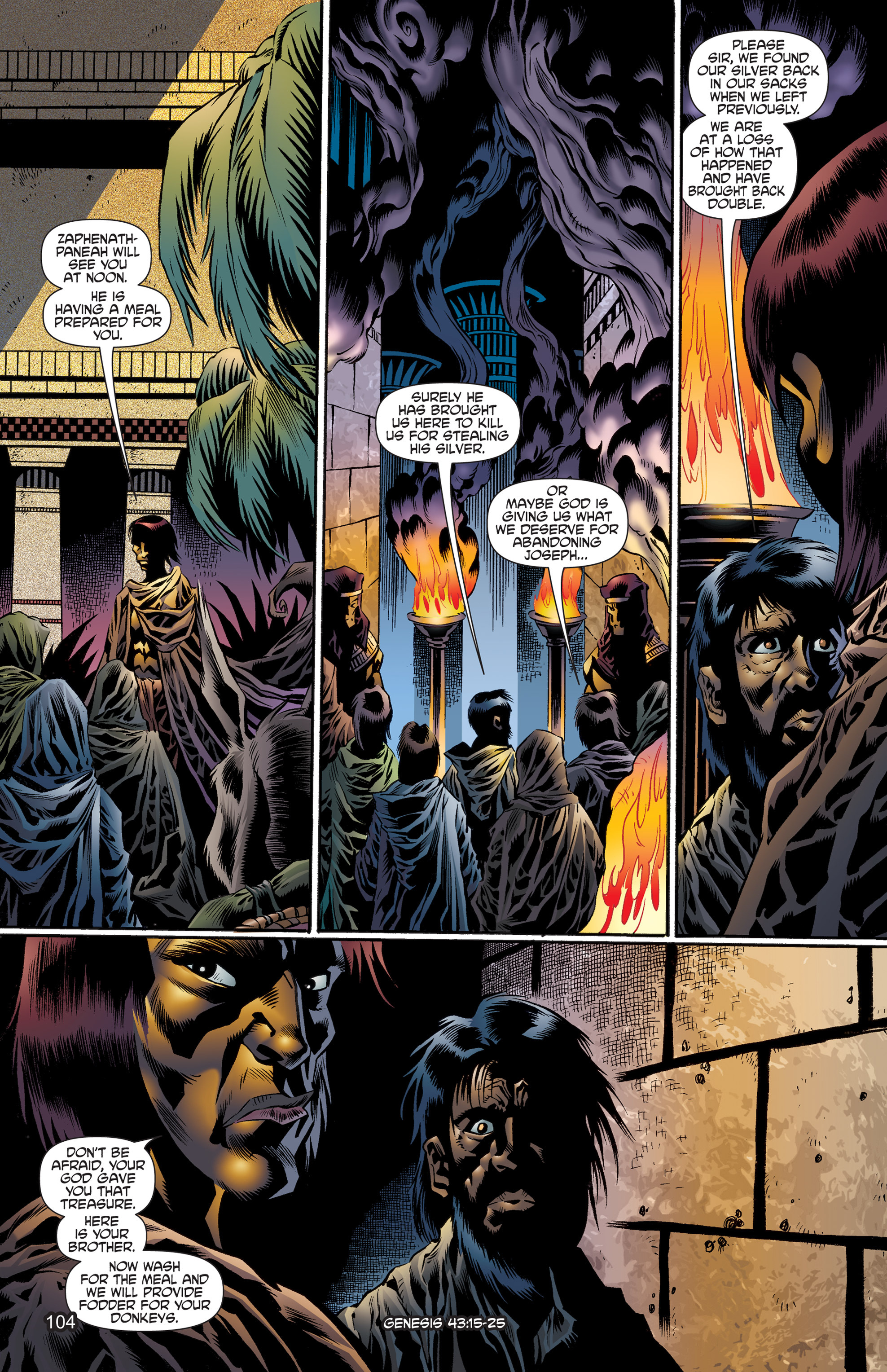 Read online The Kingstone Bible comic -  Issue #2 - 107