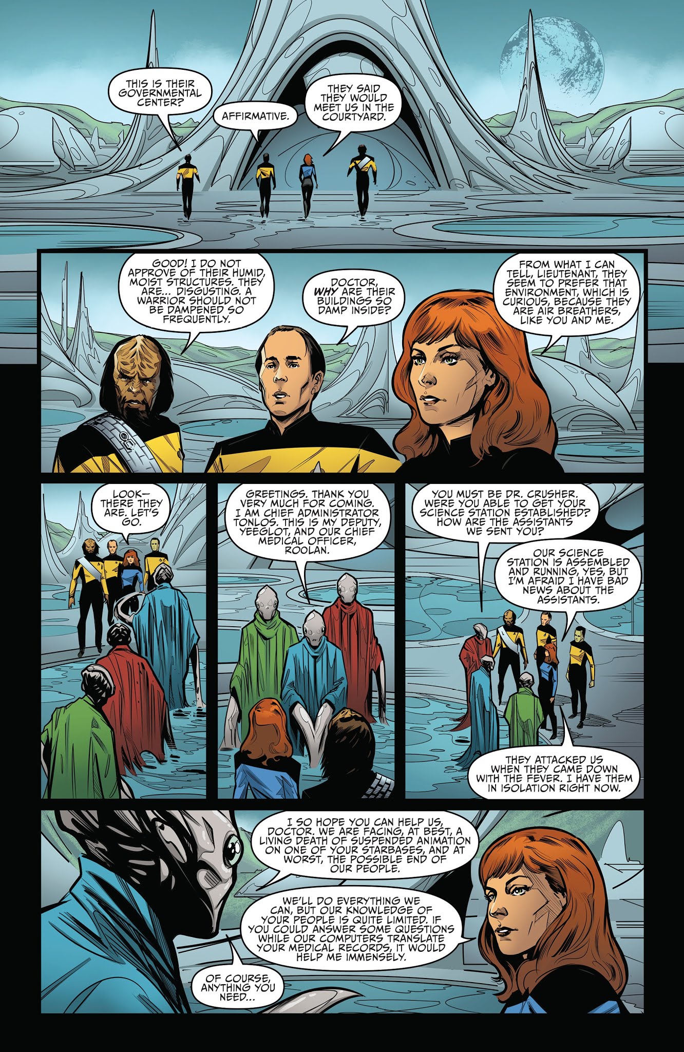 Read online Star Trek: The Next Generation: Terra Incognita comic -  Issue #5 - 11