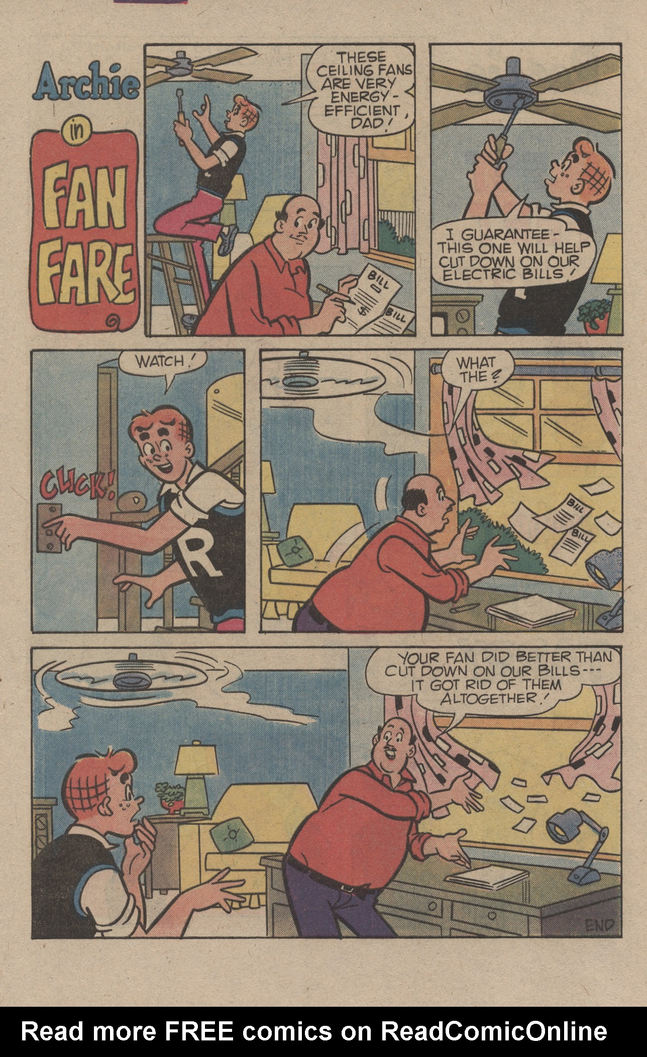 Read online Archie's Joke Book Magazine comic -  Issue #278 - 8