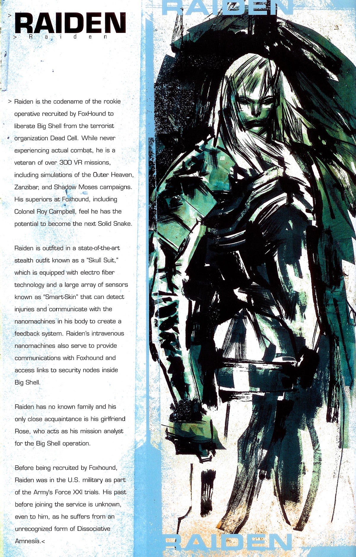 Read online Metal Gear Solid: Sons of Liberty comic -  Issue #0 - 20