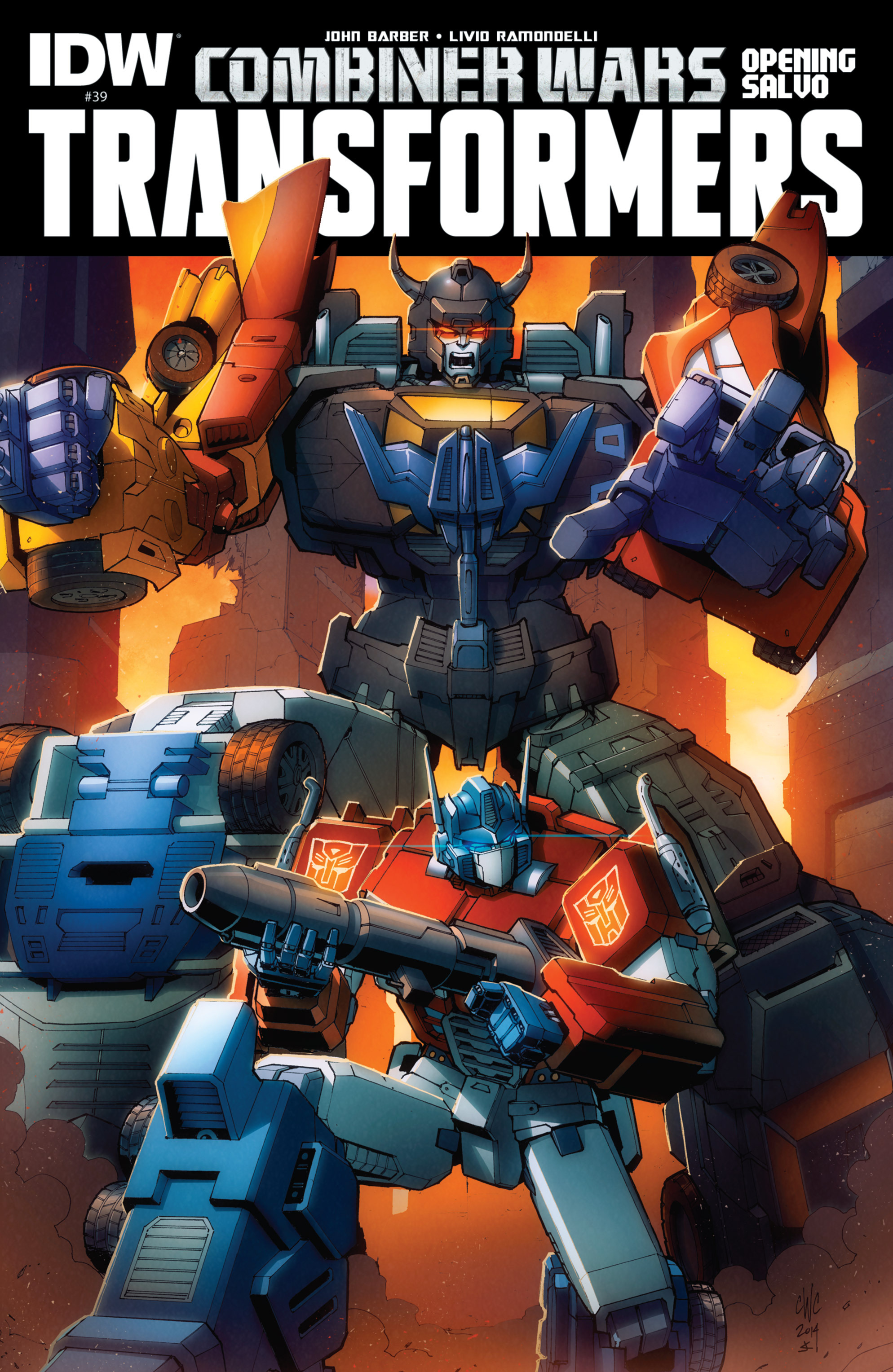 Read online The Transformers (2014) comic -  Issue #39 - 1