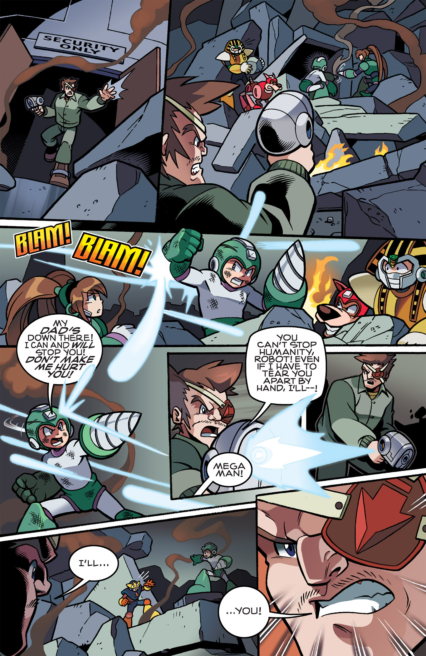 Read online Mega Man comic -  Issue # _TPB 4 - 87