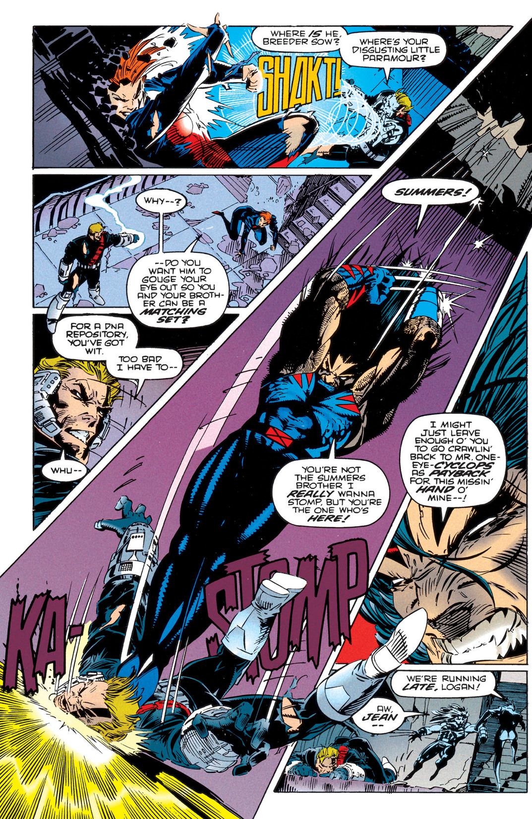Read online X-Men: The Complete Age of Apocalypse Epic comic -  Issue # TPB 2 - 145
