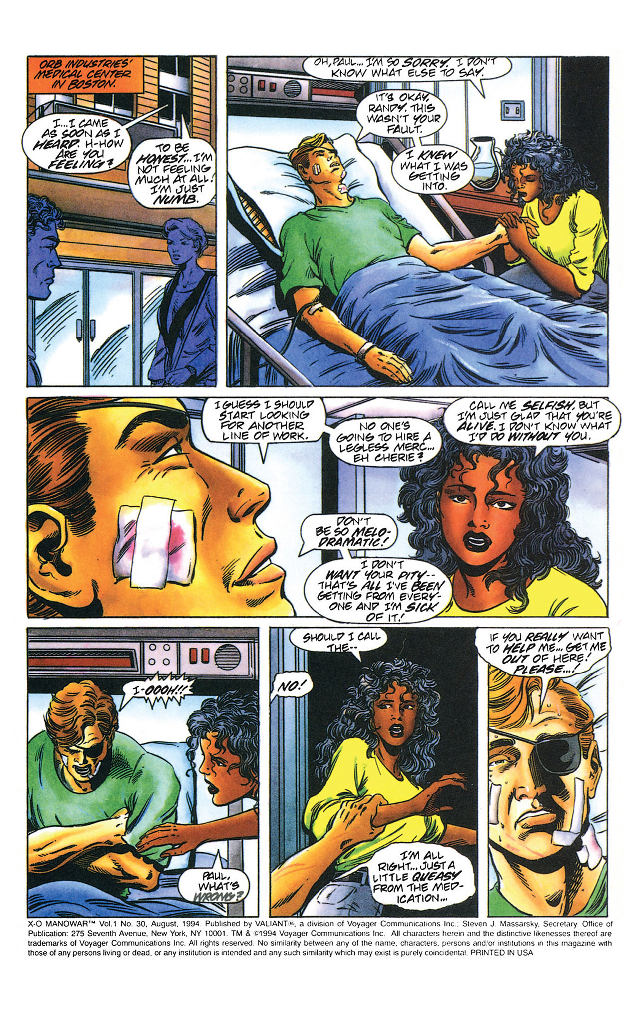 Read online X-O Manowar (1992) comic -  Issue #30 - 4