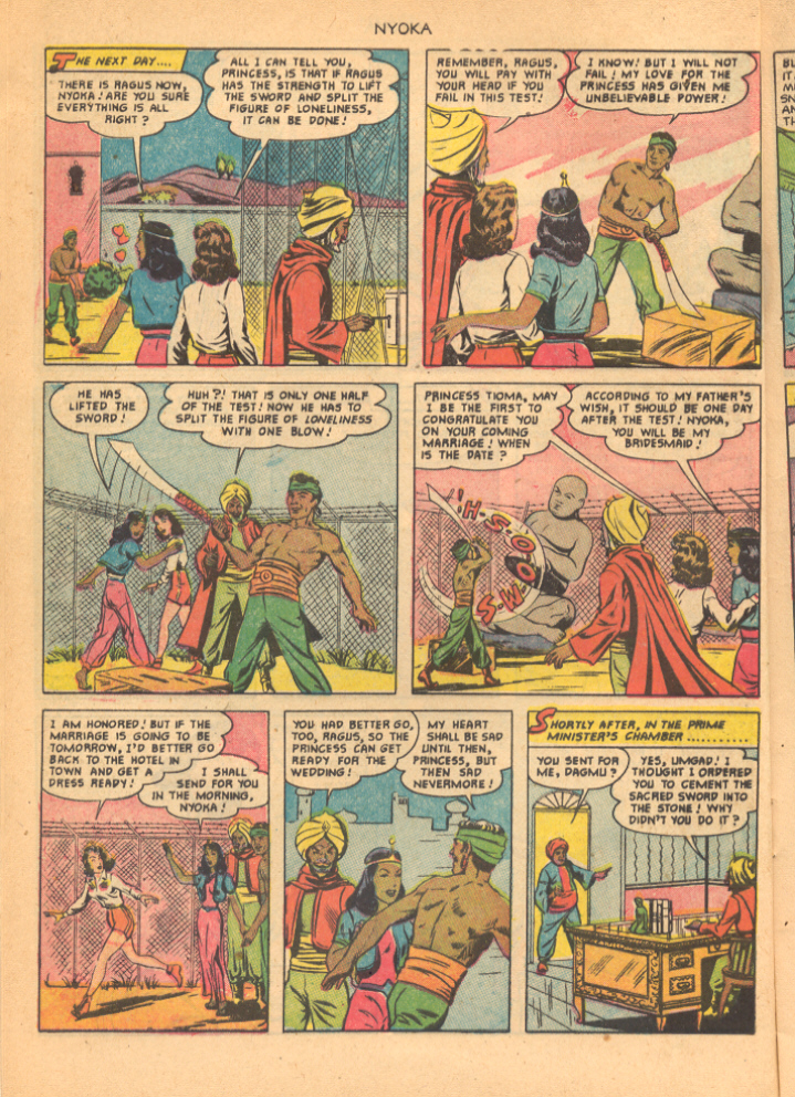 Read online Nyoka the Jungle Girl (1945) comic -  Issue #61 - 8