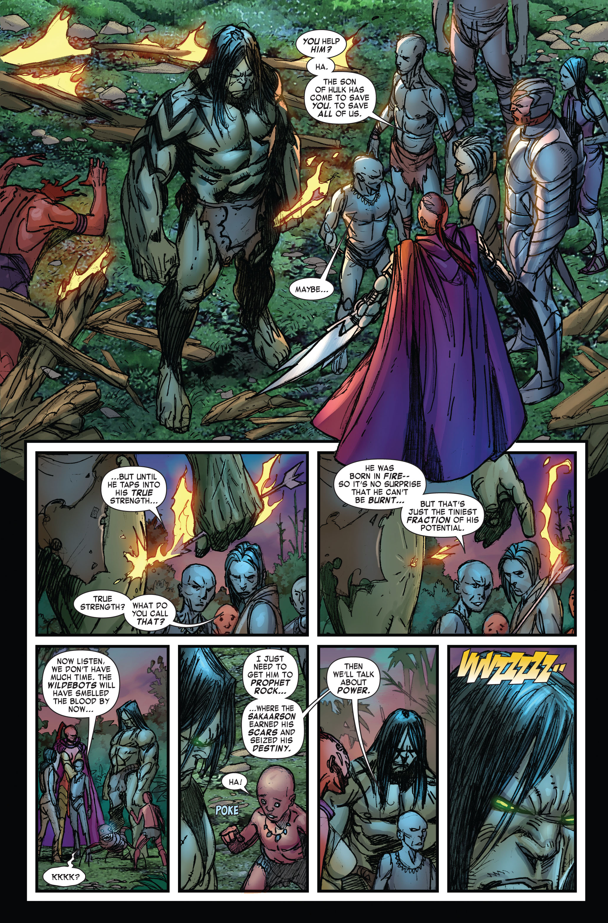 Read online Skaar: Son of Hulk comic -  Issue #3 - 5