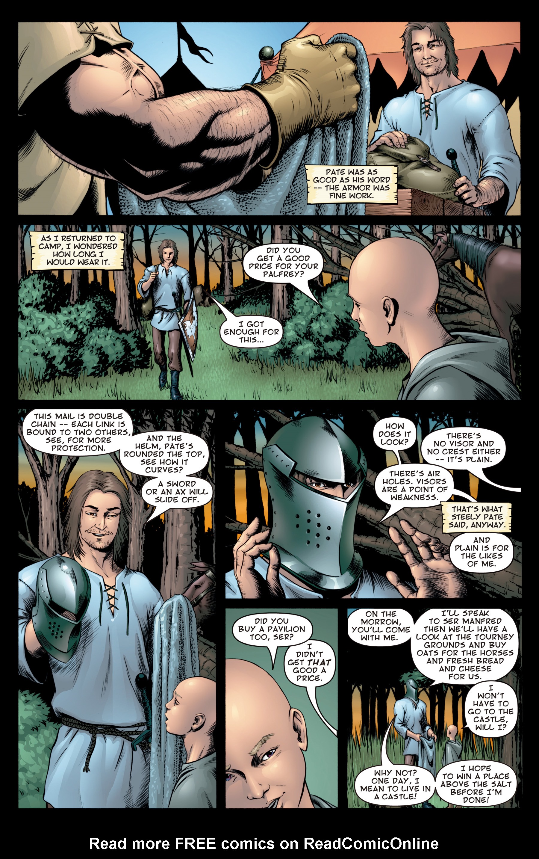 Read online The Hedge Knight: The Graphic Novel comic -  Issue # Full - 49