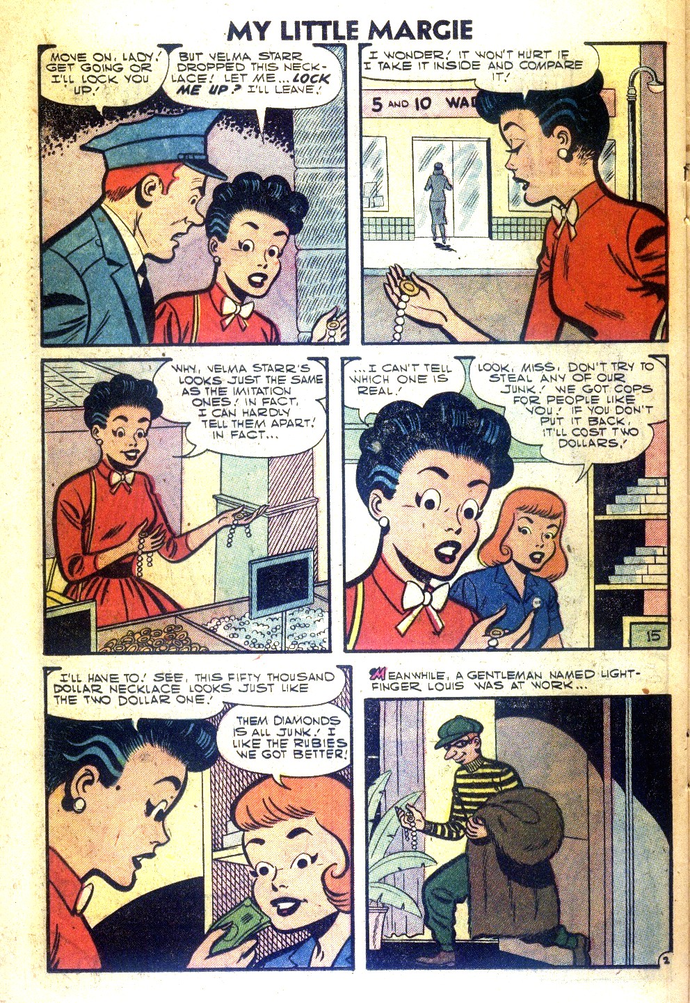Read online My Little Margie (1954) comic -  Issue #18 - 24