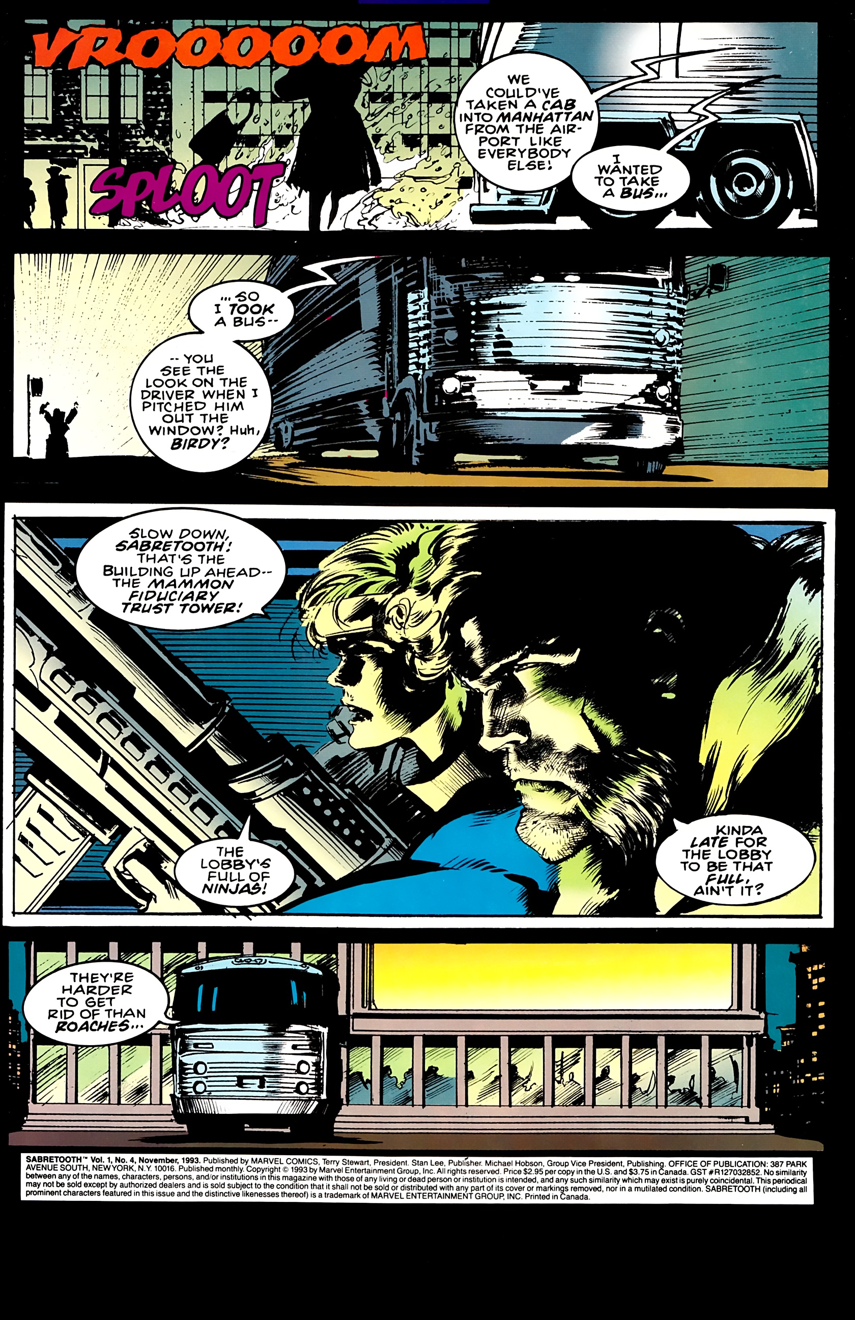 Read online Sabretooth comic -  Issue #4 - 2