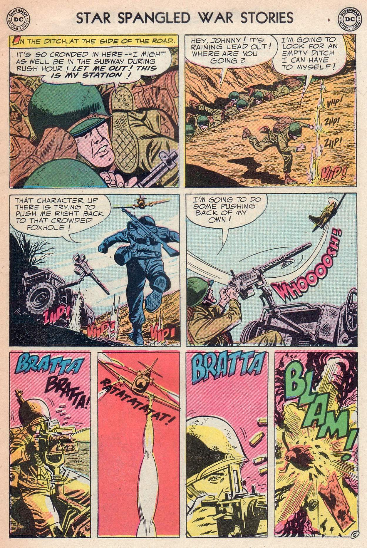 Read online Star Spangled War Stories (1952) comic -  Issue #33 - 7