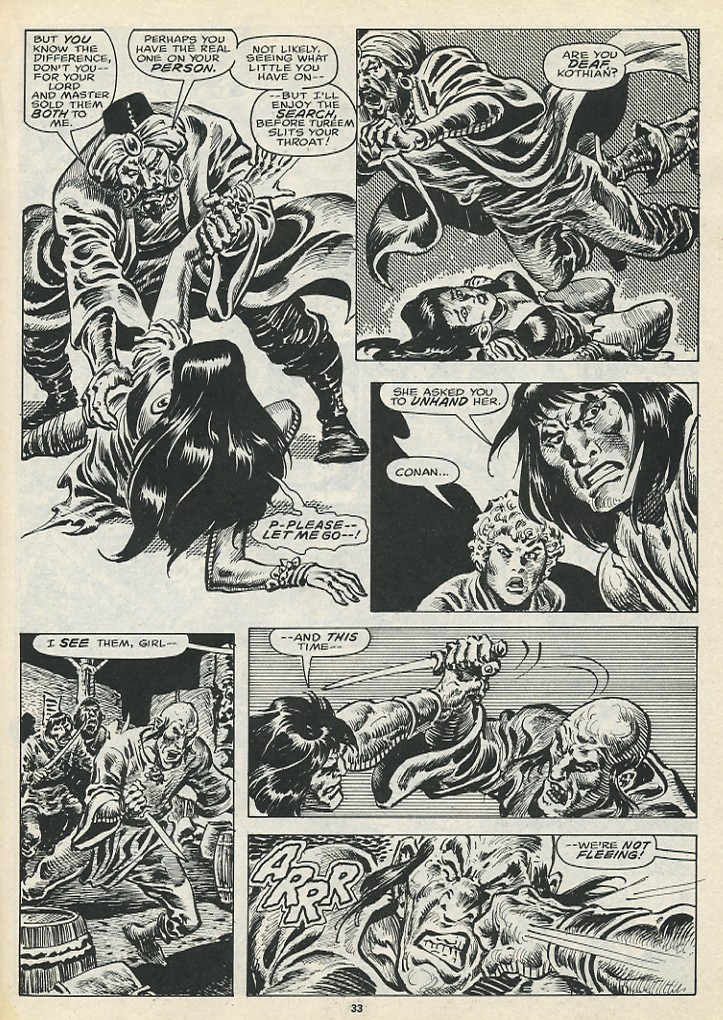 The Savage Sword Of Conan issue 197 - Page 35