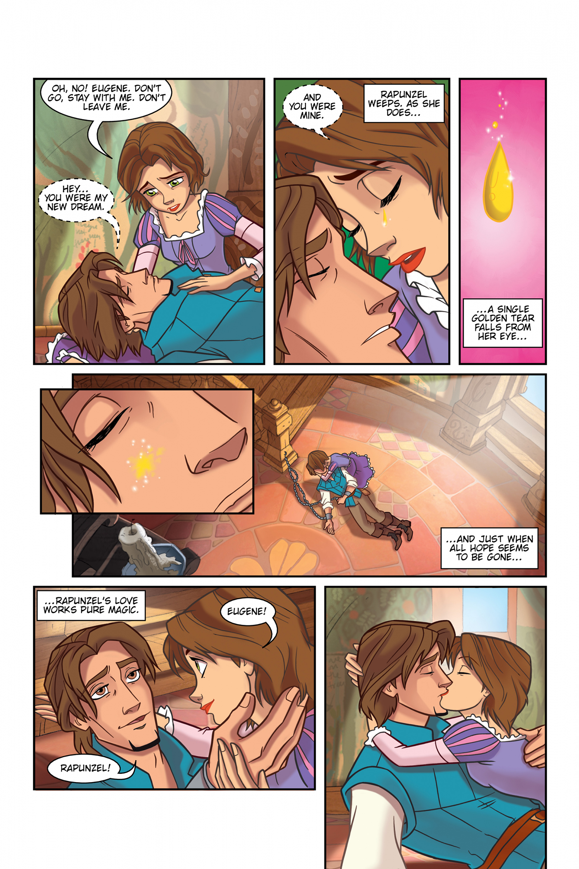 Read online Disney Tangled: The Story of the Movie in Comics comic -  Issue # Full - 51