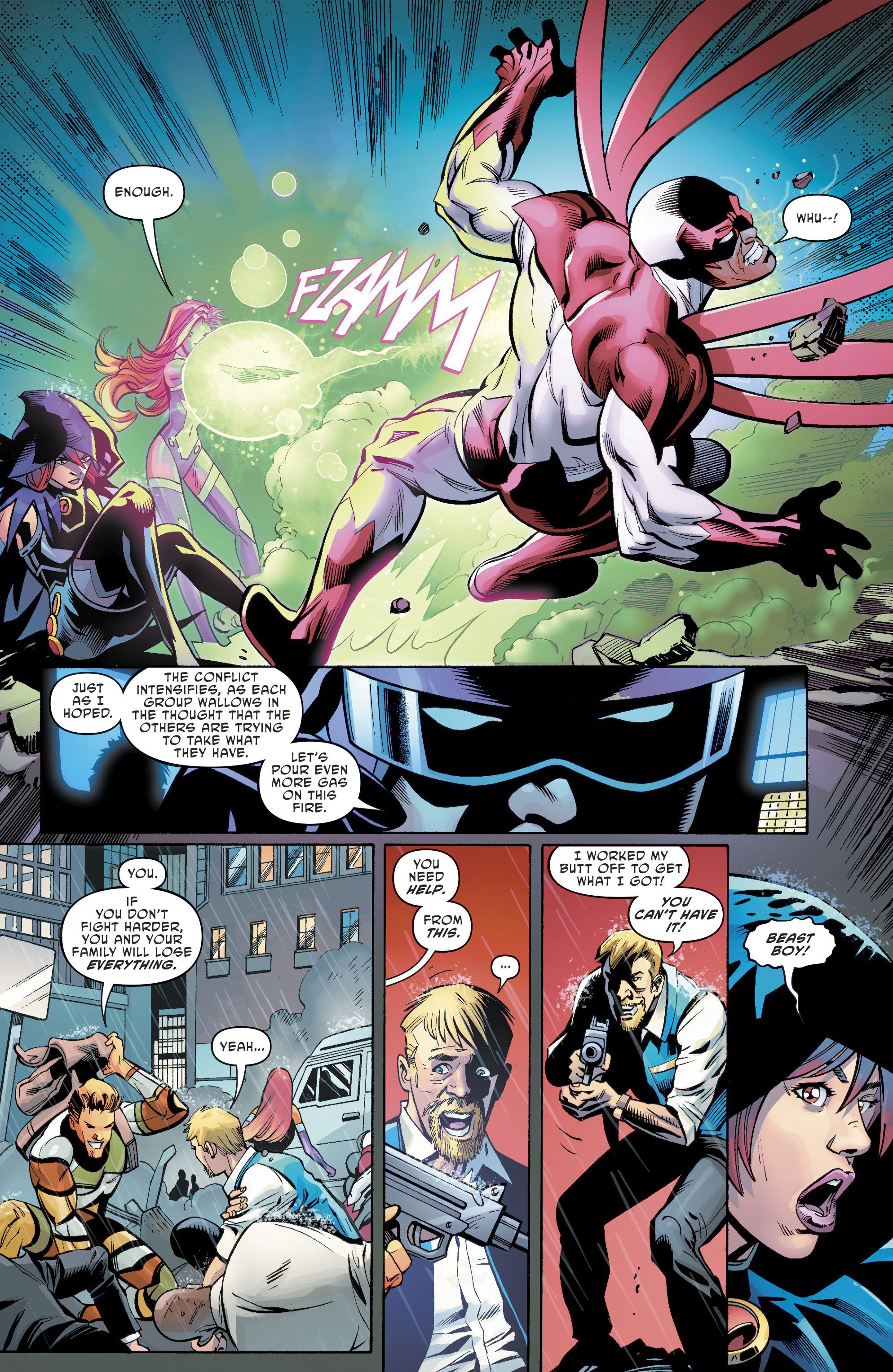 Read online Titans: Burning Rage comic -  Issue #5 - 10