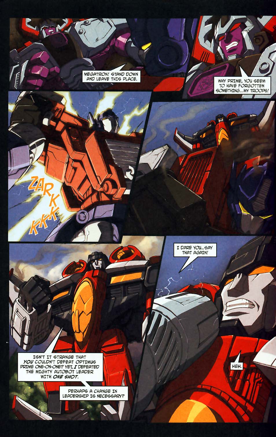 Read online Transformers Armada: Free Comic Book Day Edition comic -  Issue # Full - 19