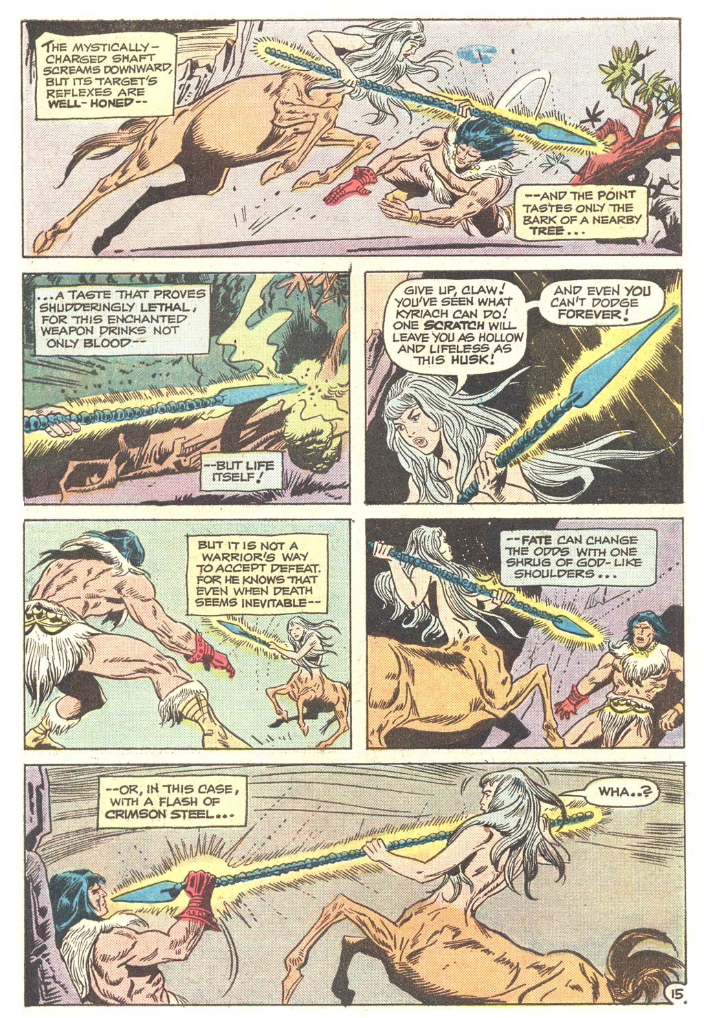 Read online Claw  The Unconquered comic -  Issue #3 - 16