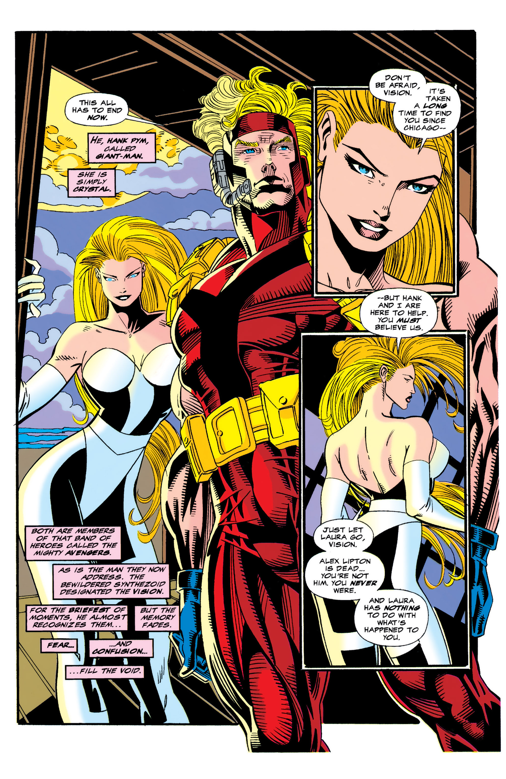 Read online The Vision comic -  Issue #3 - 4