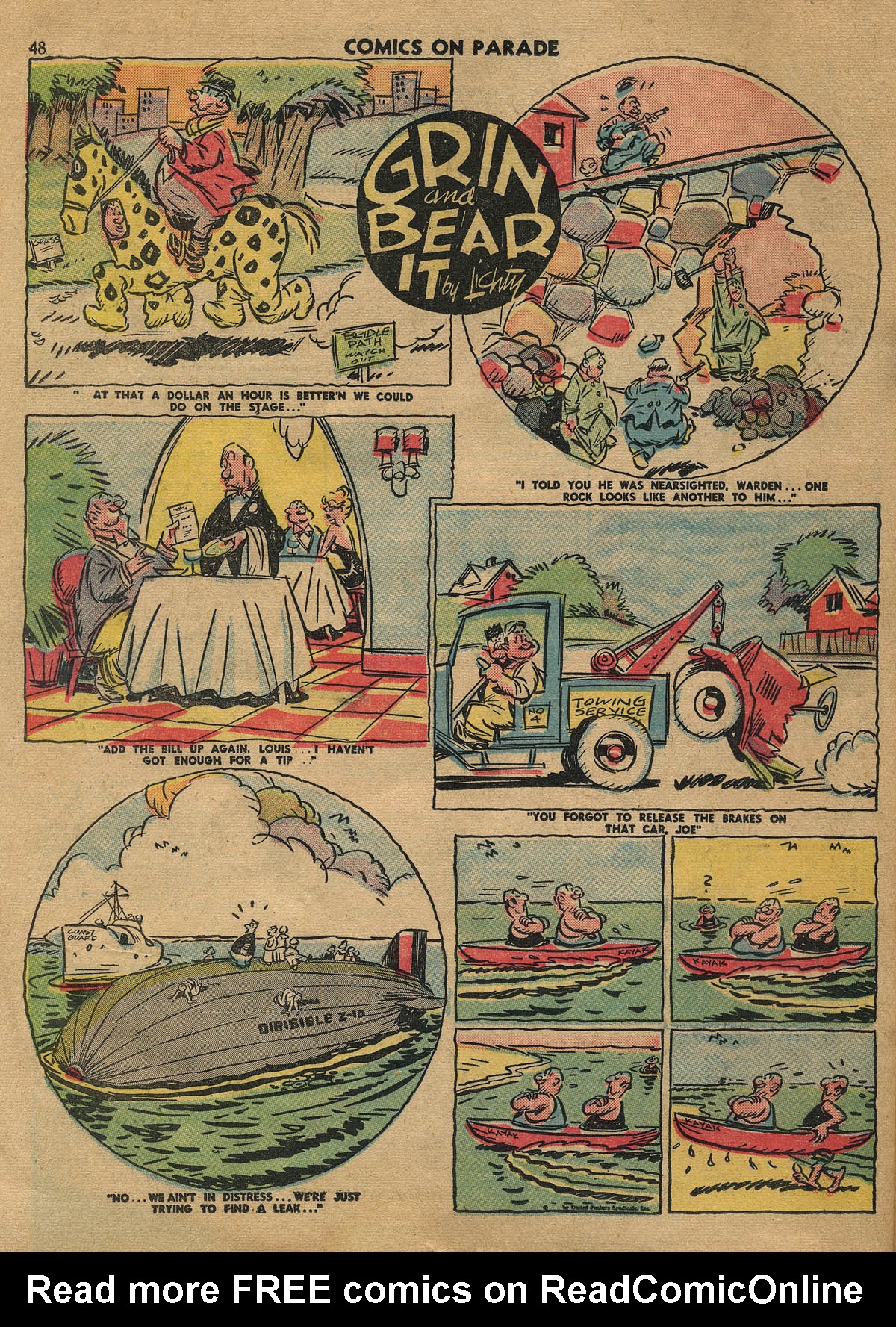 Read online Comics on Parade comic -  Issue #9 - 42