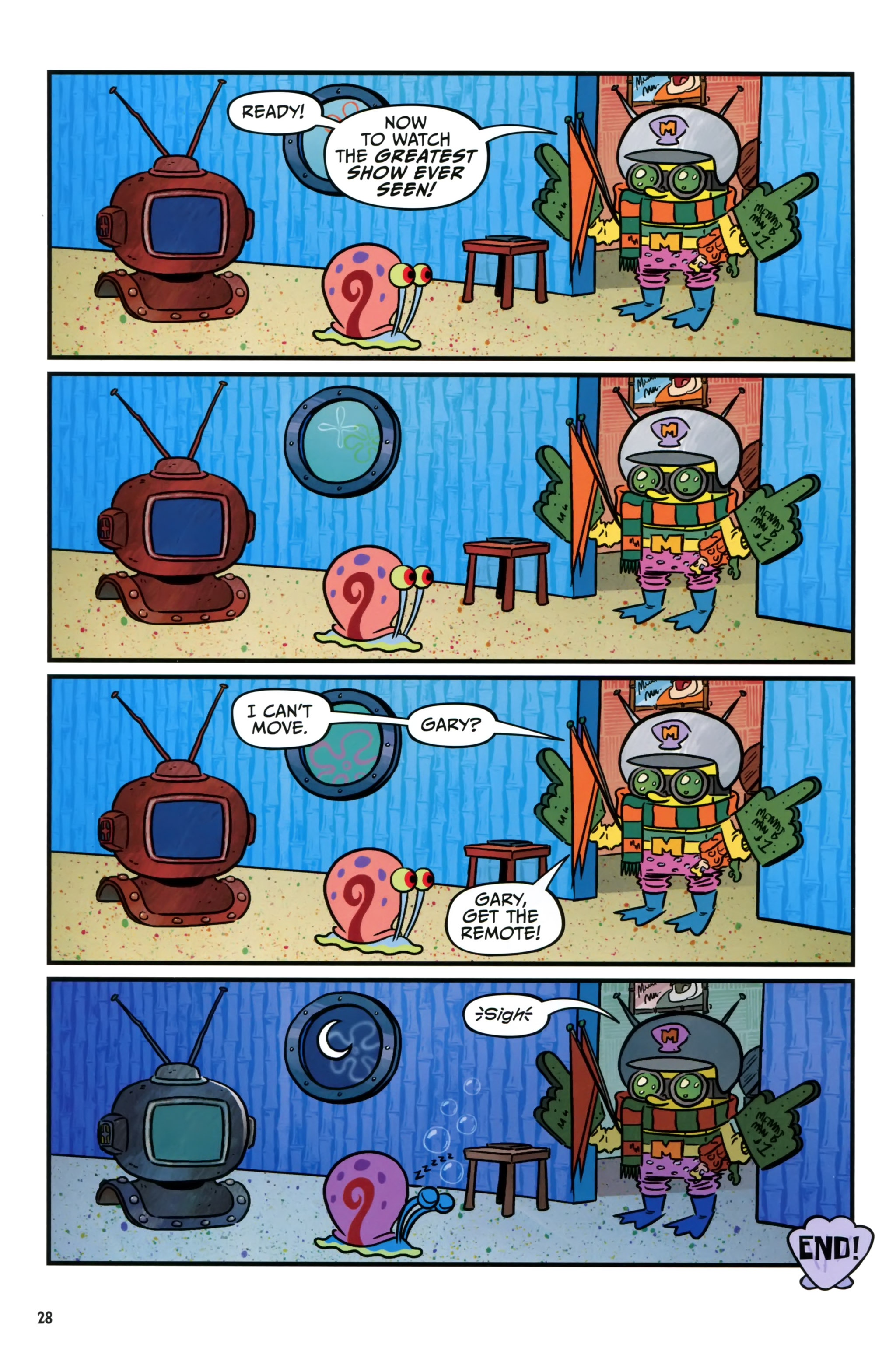 Read online Spongebob Freestyle Funnies comic -  Issue # FCBD 2015 - 30