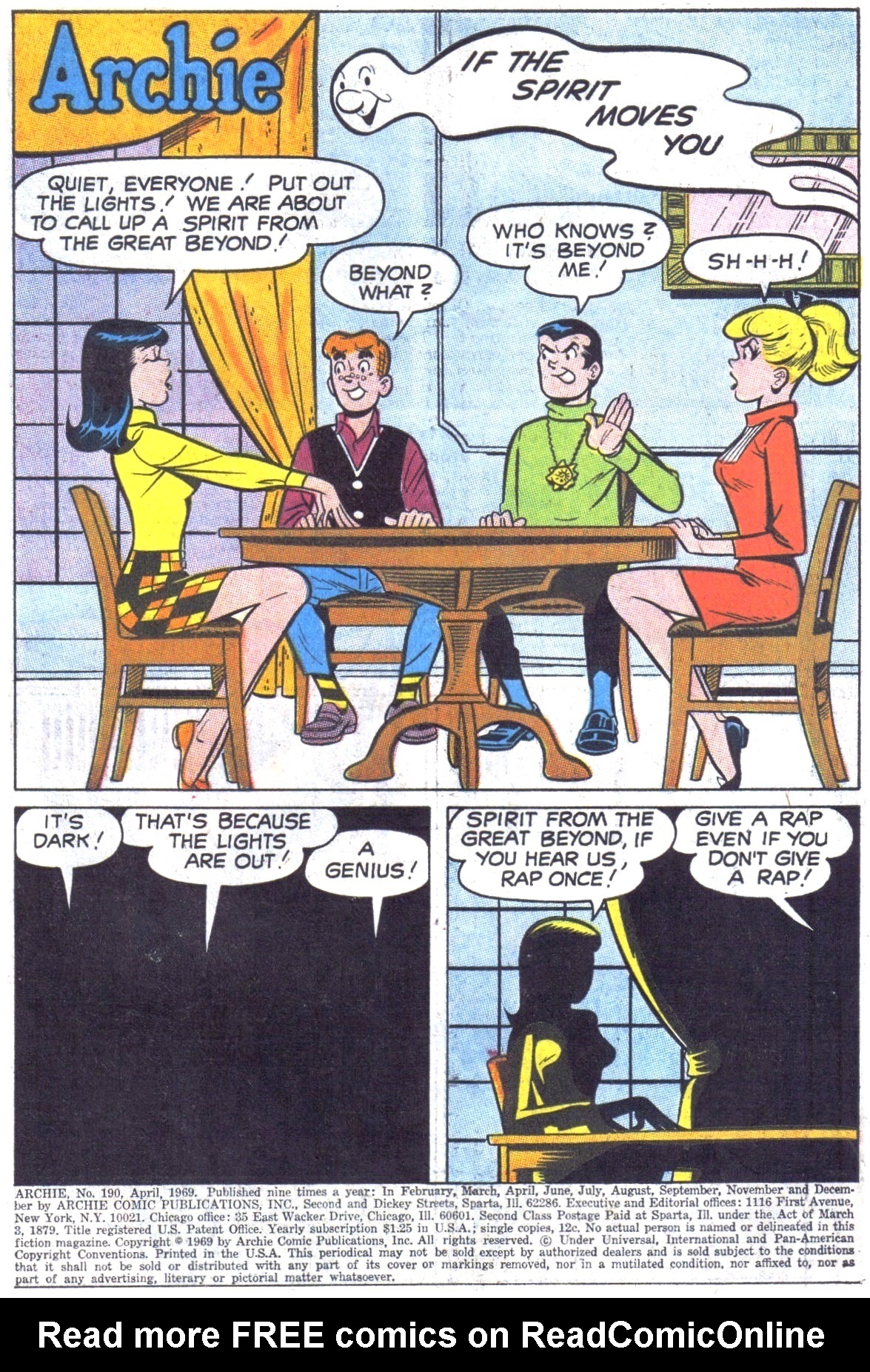 Read online Archie (1960) comic -  Issue #190 - 3