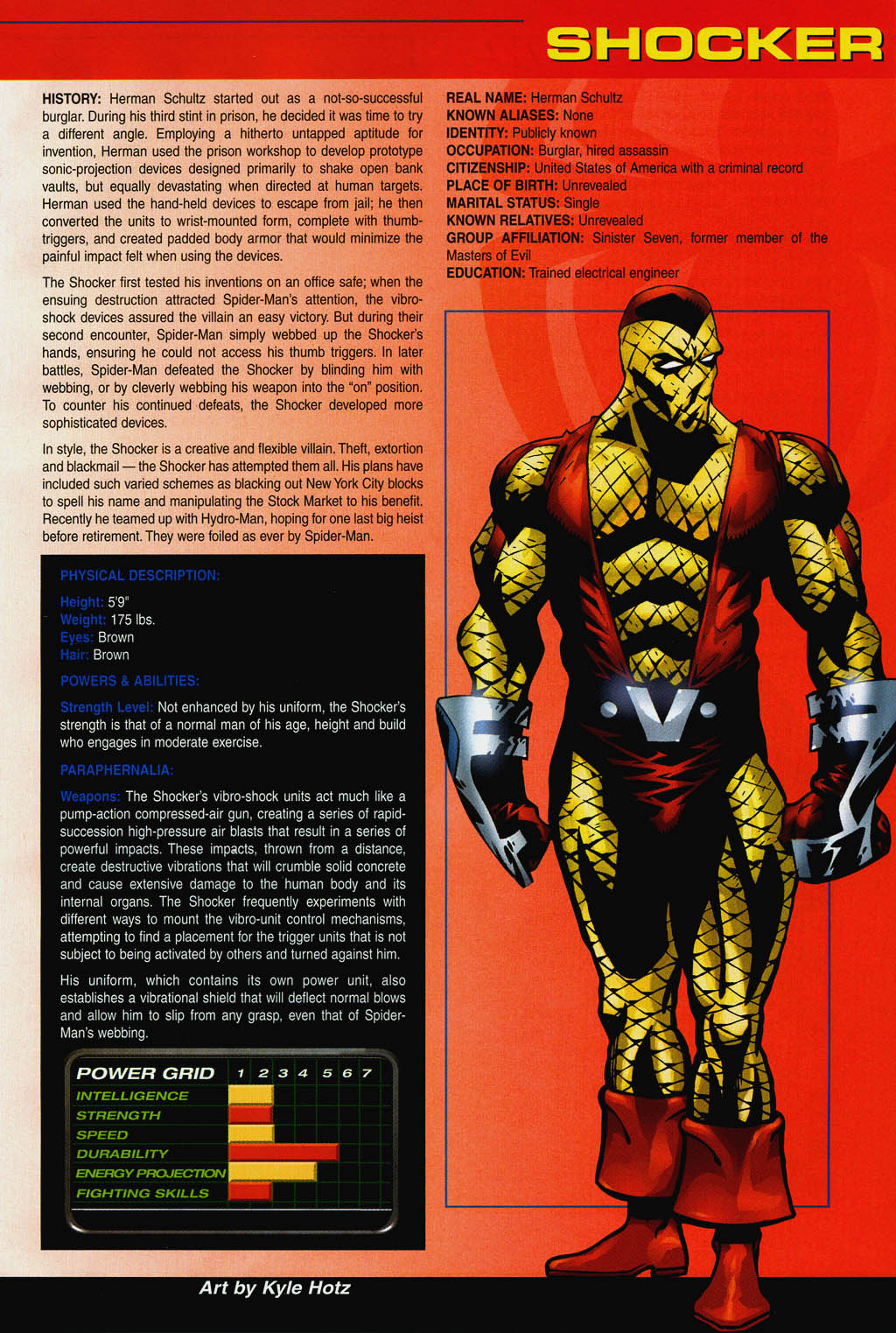 Official Handbook of the Marvel Universe: Spider-Man 2004 issue Full - Page 31