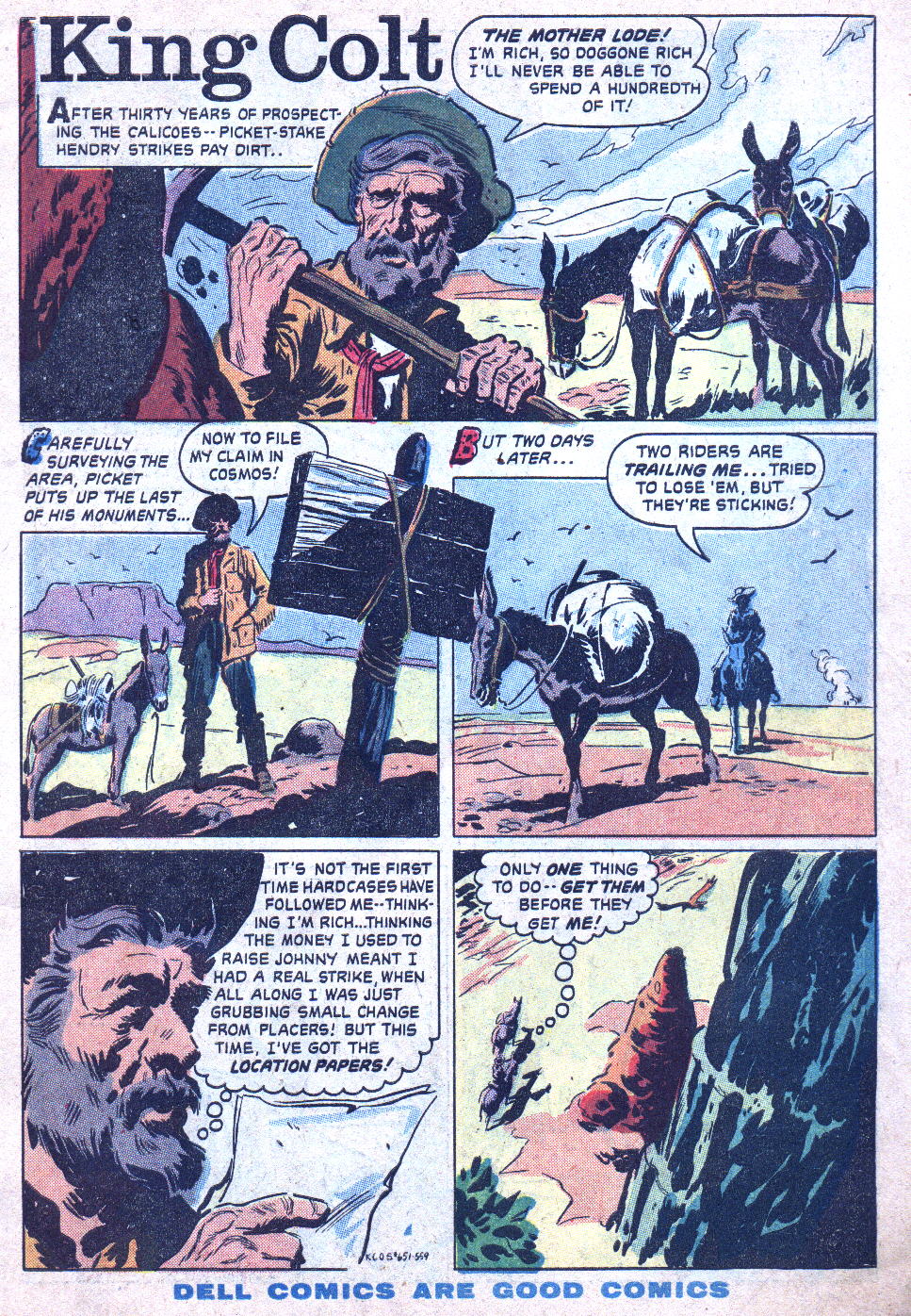 Read online Four Color Comics comic -  Issue #651 - 3