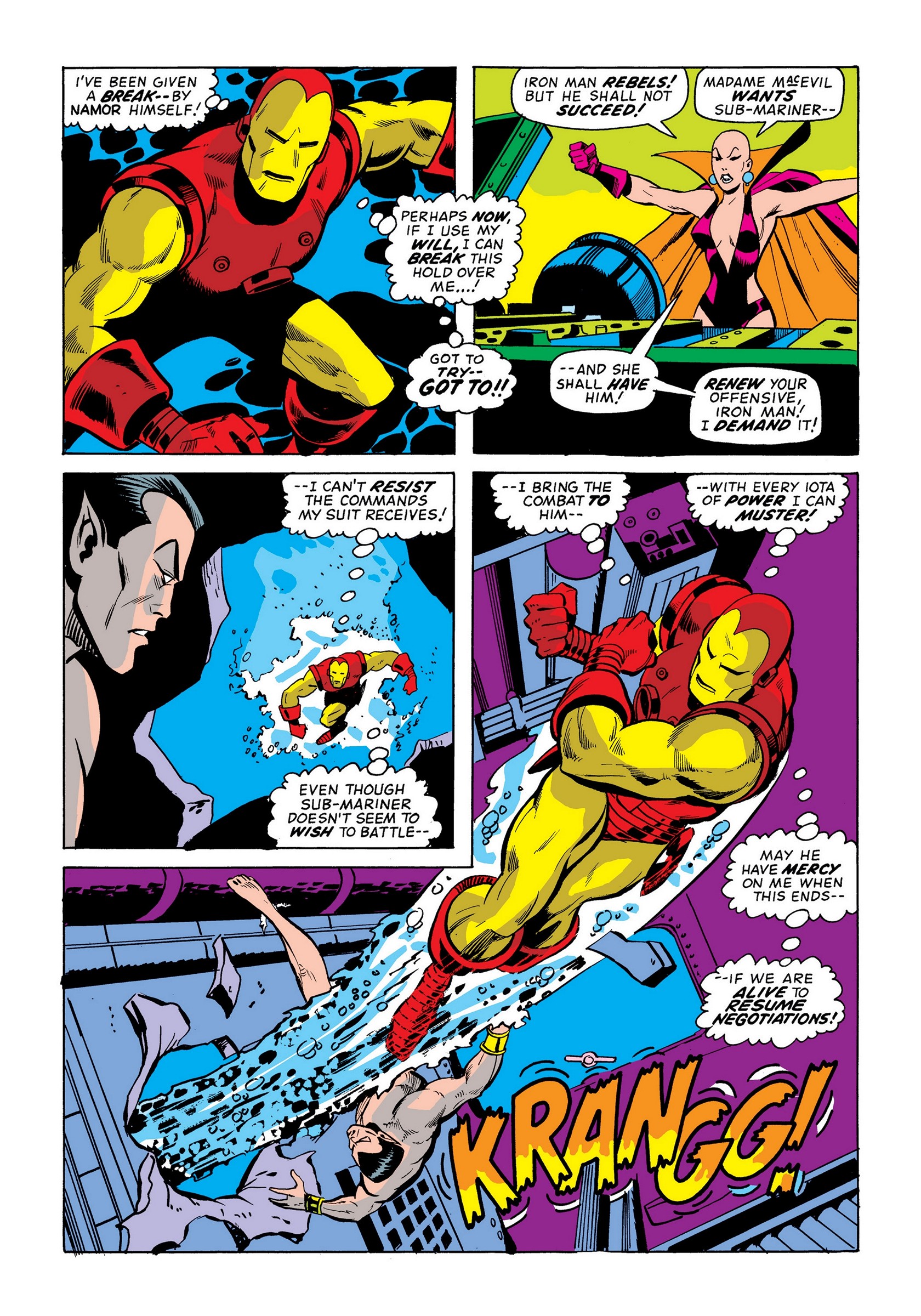 Read online Marvel Masterworks: The Invincible Iron Man comic -  Issue # TPB 9 (Part 1) - 21