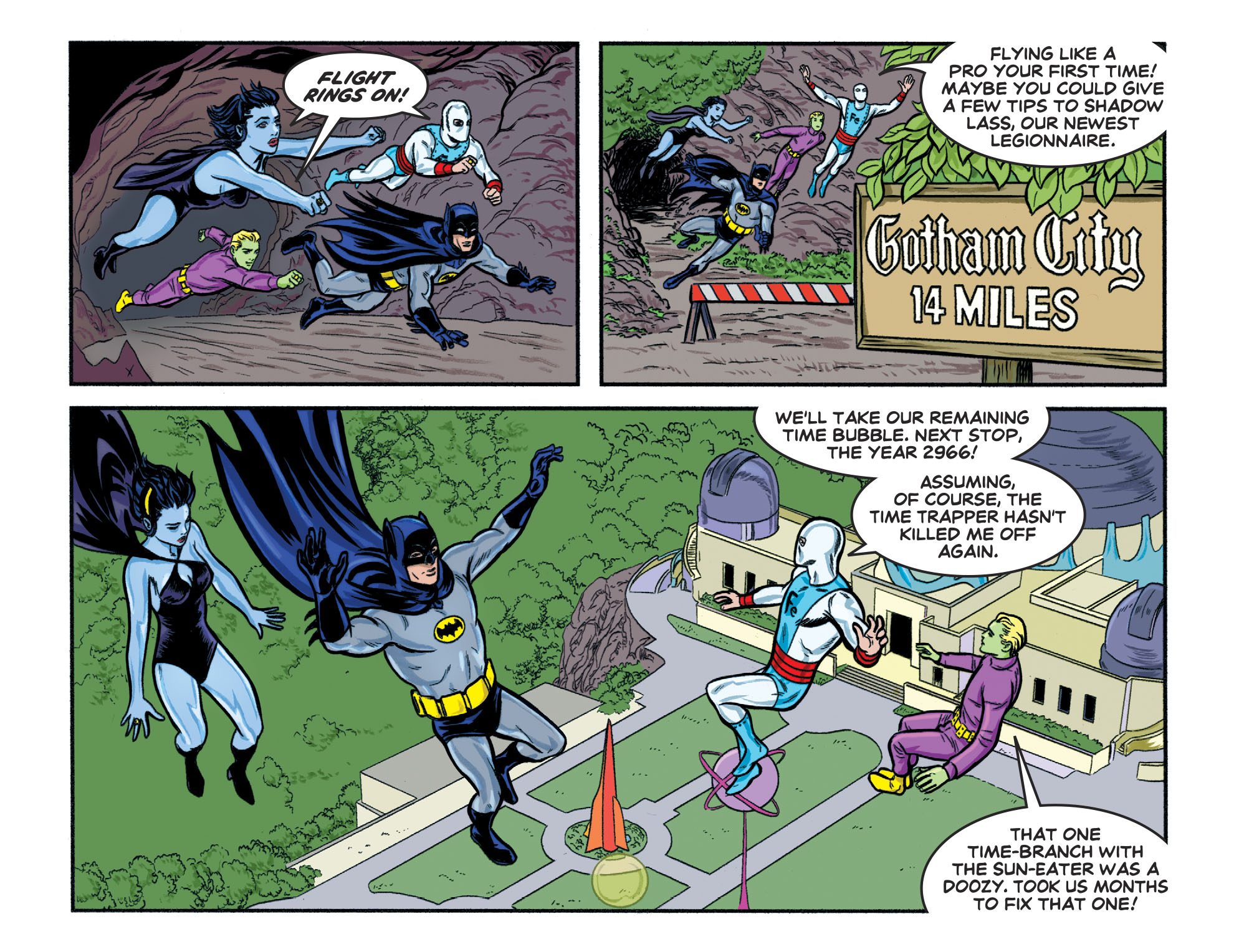 Read online Batman '66 Meets the Legion of Super-Heroes comic -  Issue #1 - 11