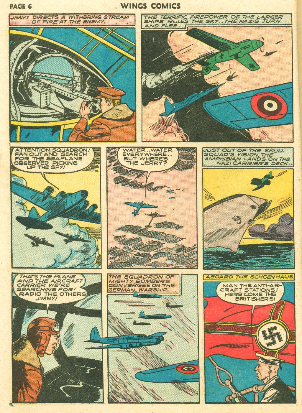 Read online Wings Comics comic -  Issue #10 - 8