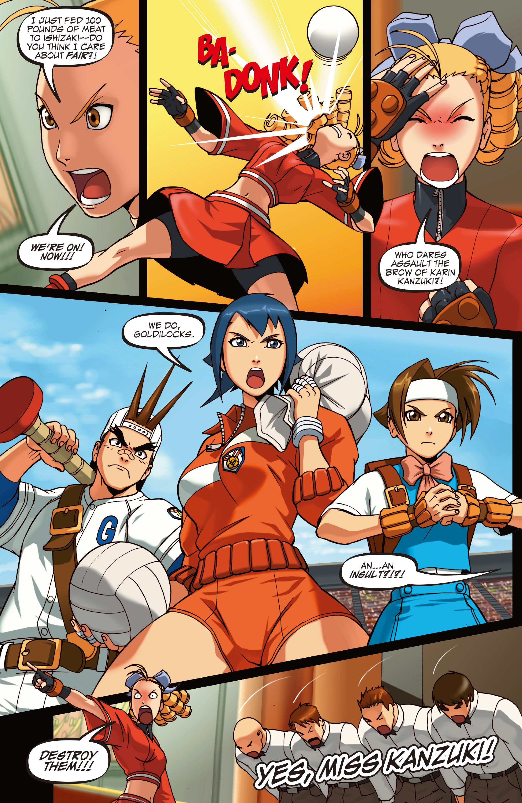 Read online Street Fighter Legends: Sakura comic -  Issue #4 - 5