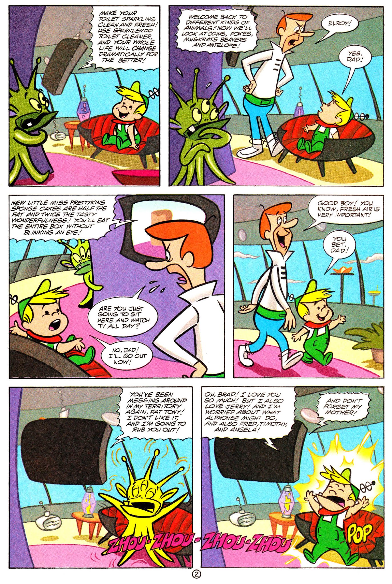 Read online The Flintstones and the Jetsons comic -  Issue #6 - 22