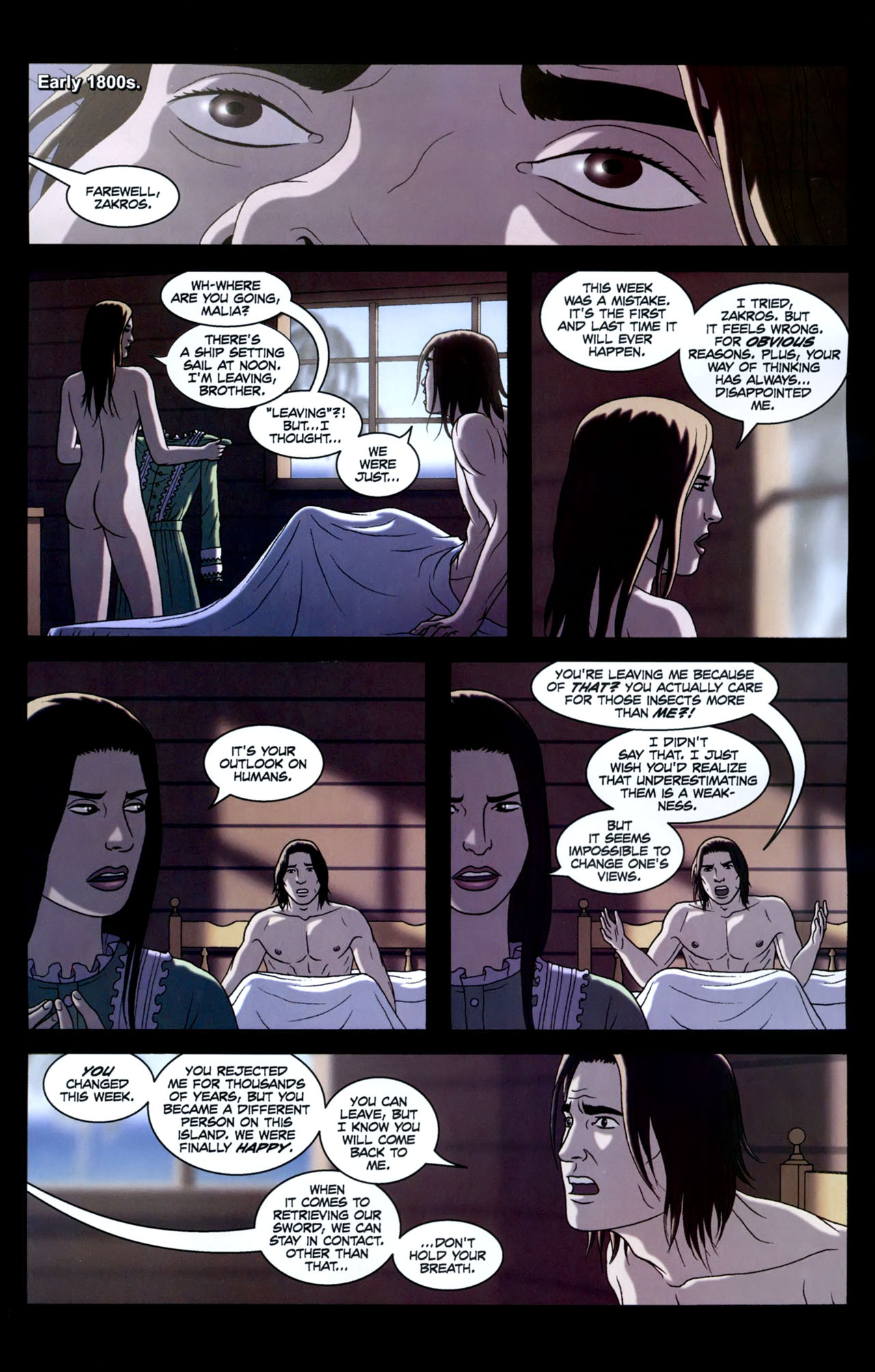 Read online The Sword comic -  Issue #12 - 17
