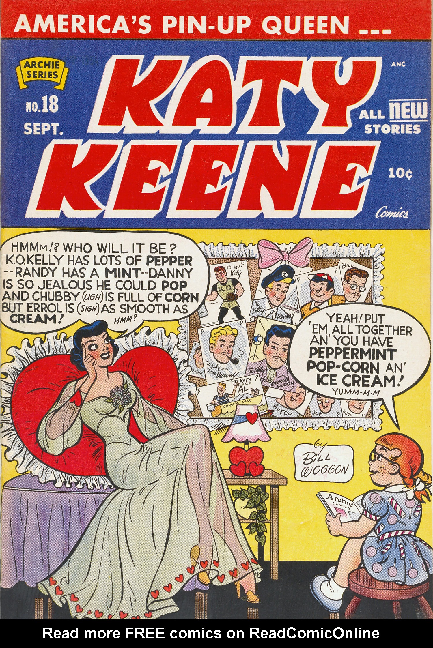 Read online Katy Keene (1949) comic -  Issue #18 - 1