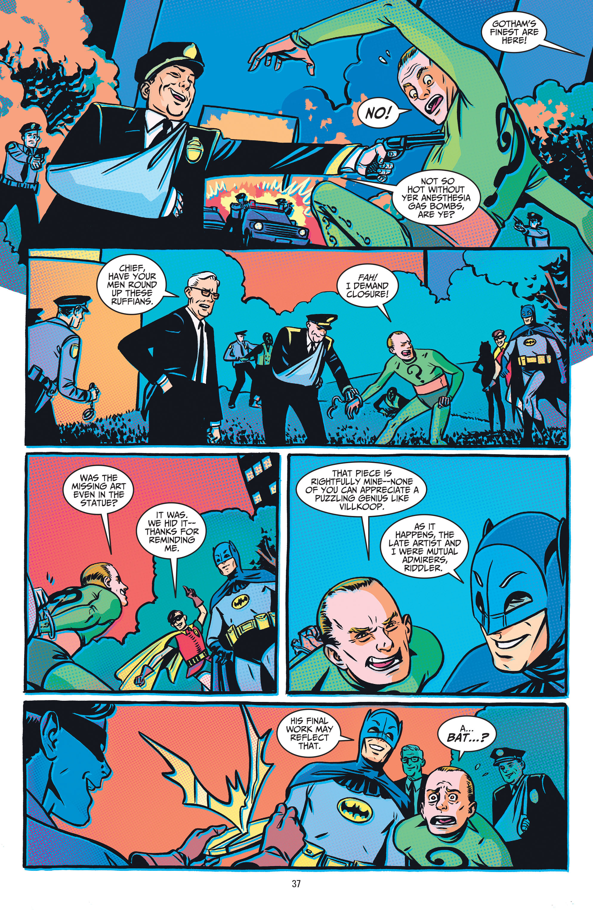 Read online Batman '66 [II] comic -  Issue # TPB 1 (Part 1) - 37