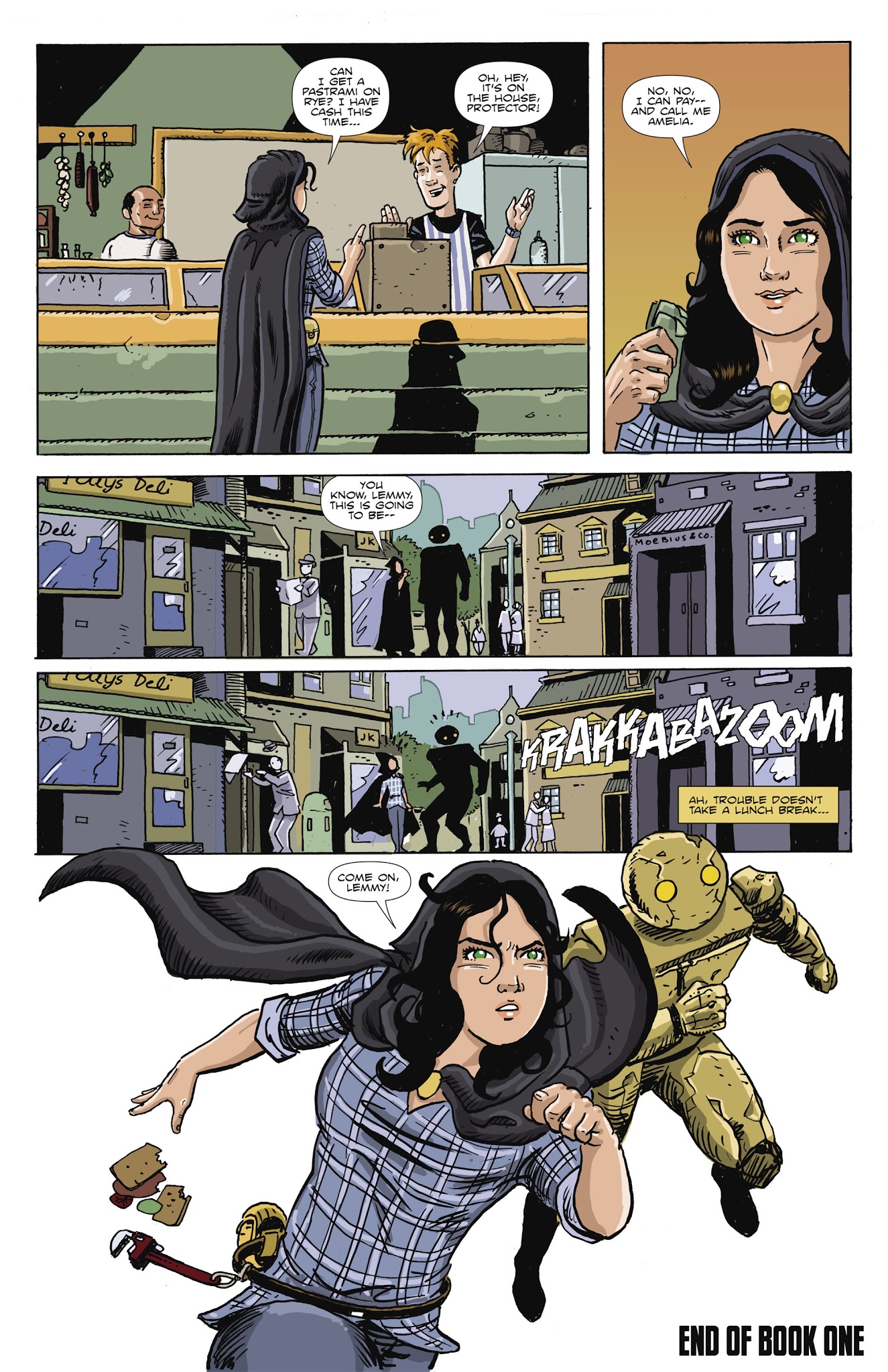 Read online Amelia Cole and the Unknown World comic -  Issue # TPB - 160