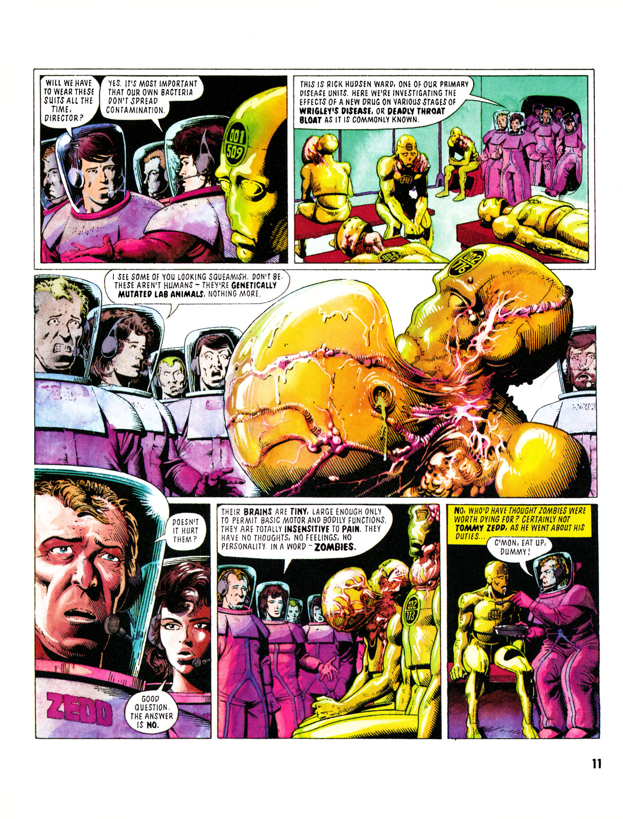 Read online Judge Dredd Definitive Editions comic -  Issue # TPB Bad Science - 11